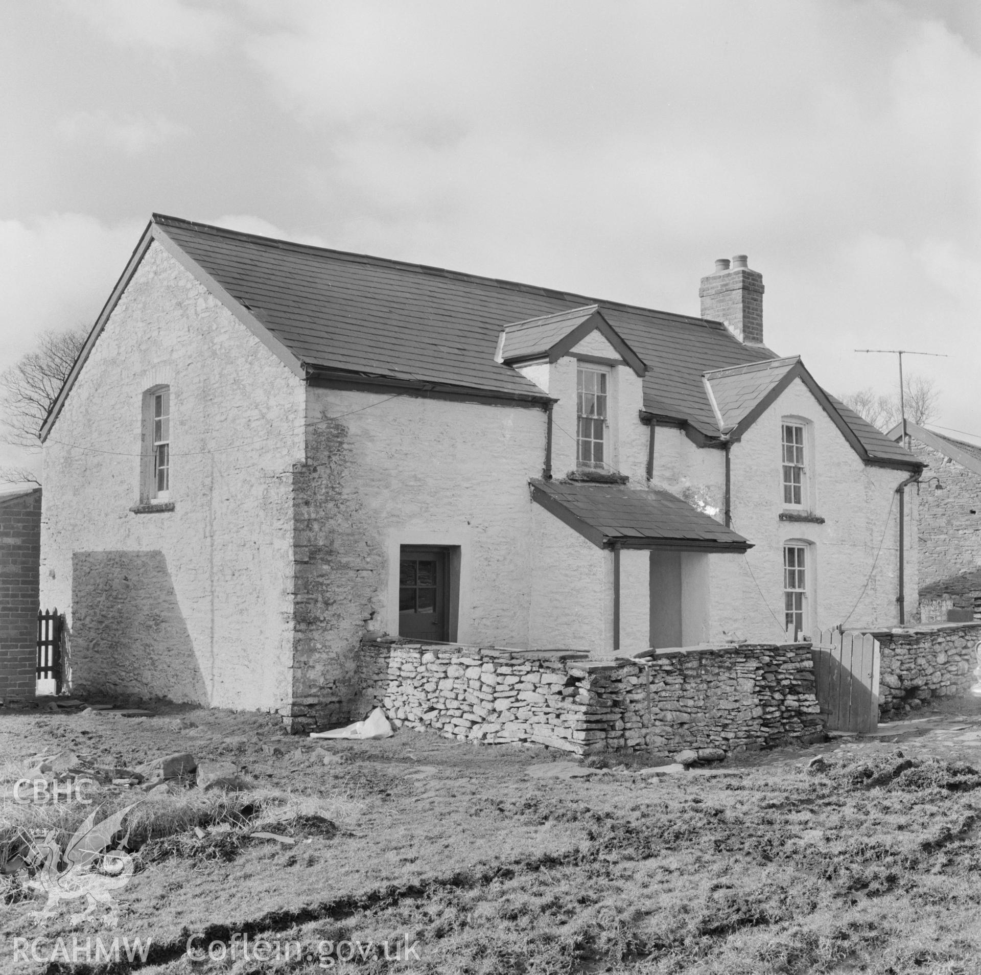 Digital copy of a view of Cefn Celfi, Cilybebyll.