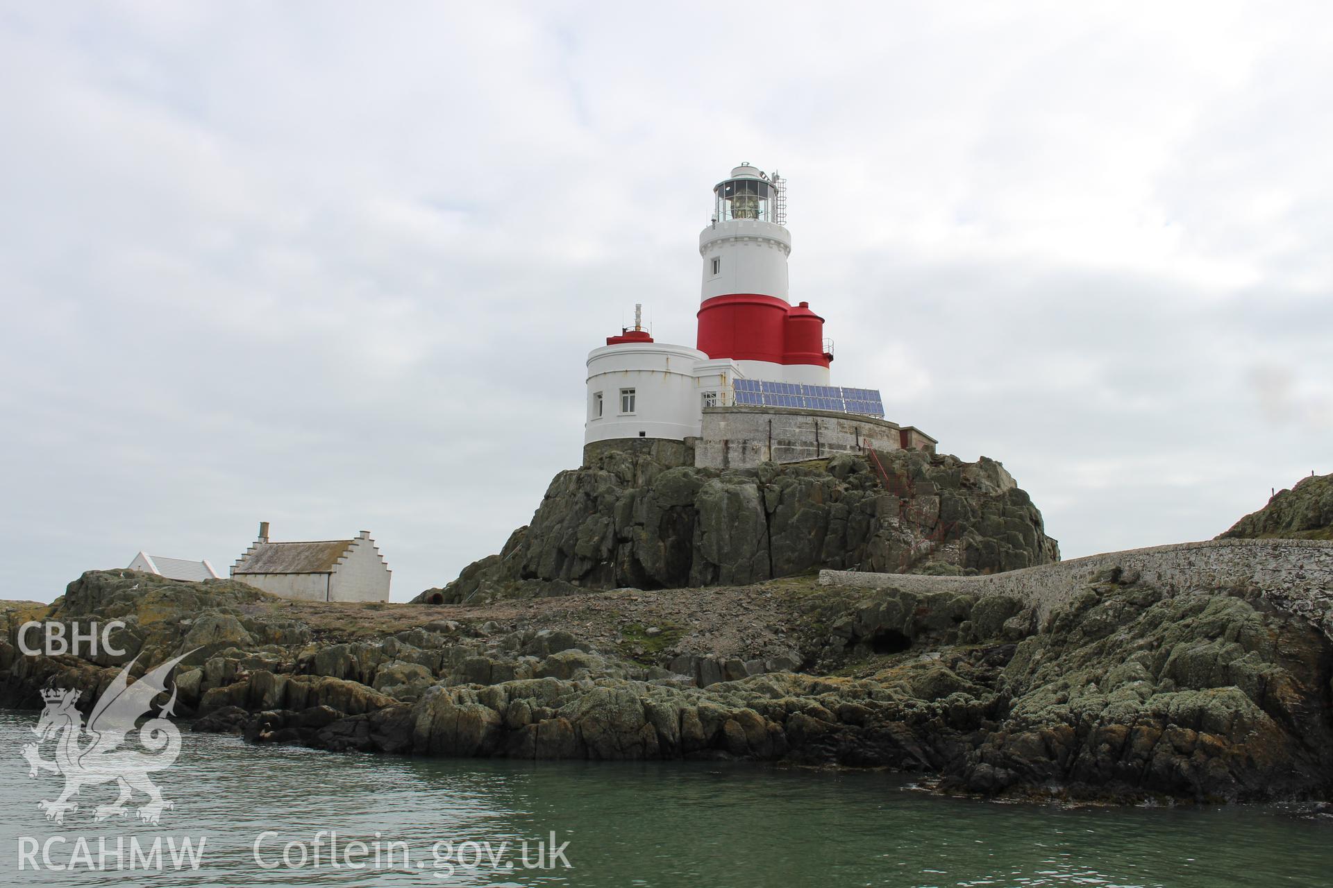 Skerries lighthouse keeper's cottage. Investigator's photographic survey for the CHERISH Project. ? Crown: CHERISH PROJECT 2018. Produced with EU funds through the Ireland Wales Co-operation Programme 2014-2020. All material made freely available through the Open Government Licence.