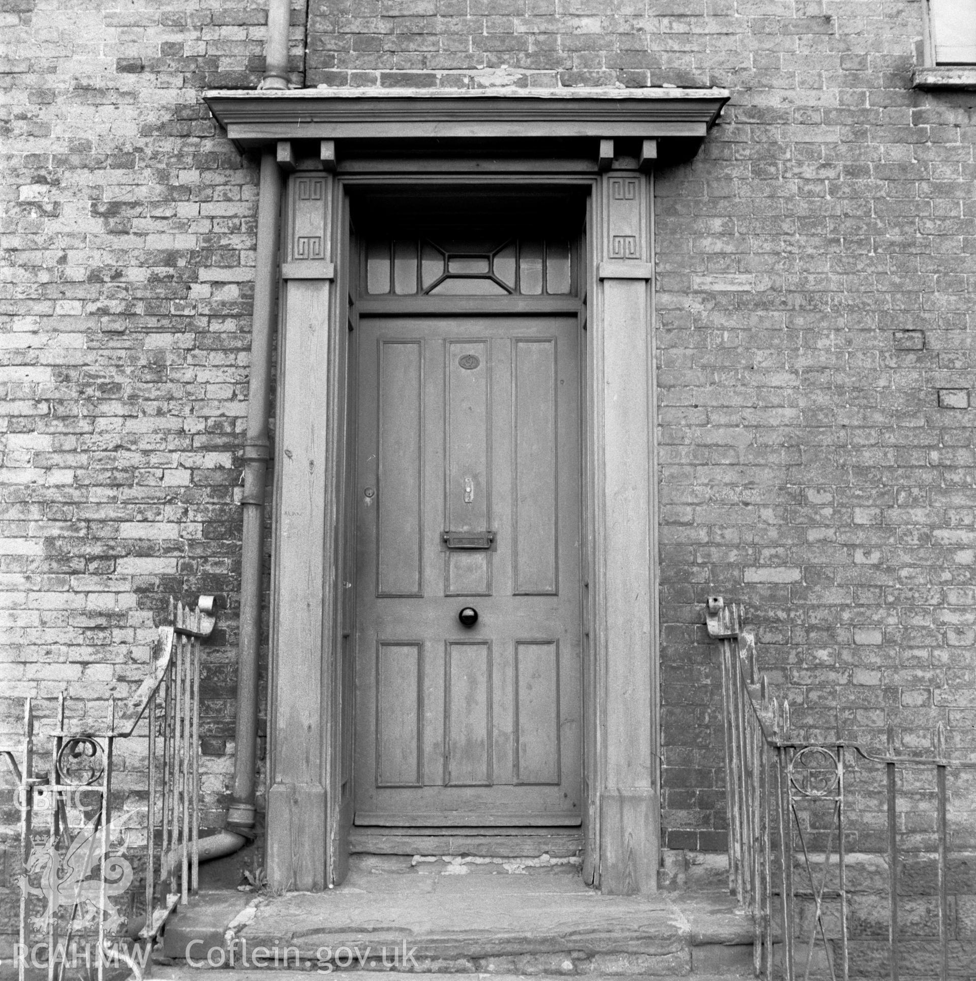 Digital copy of a view showing 6-37 Cambrian Place, Swansea taken by RCAHMW.