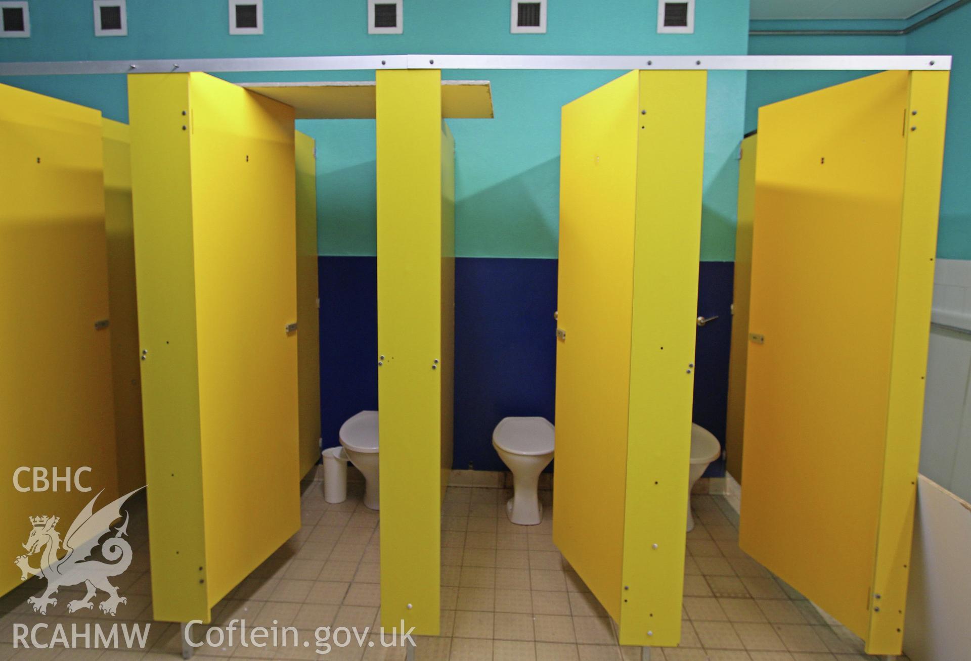 The changing rooms at Rhyl Sun Centre, taken by Sue Fielding, 27th May 2016.