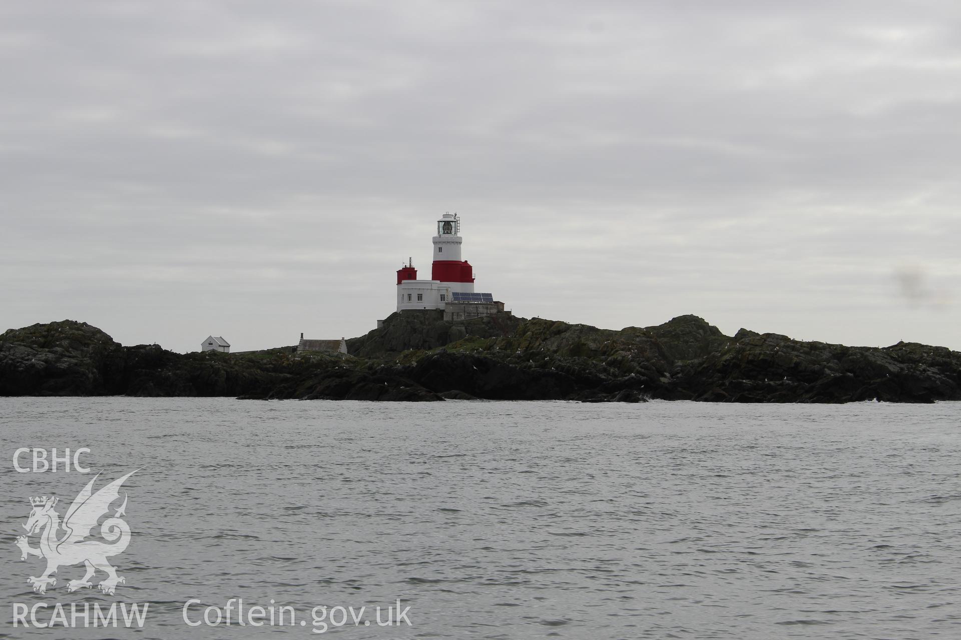 Photo survey of Skerries Lighthouse and environs by RCAHMW, view from W