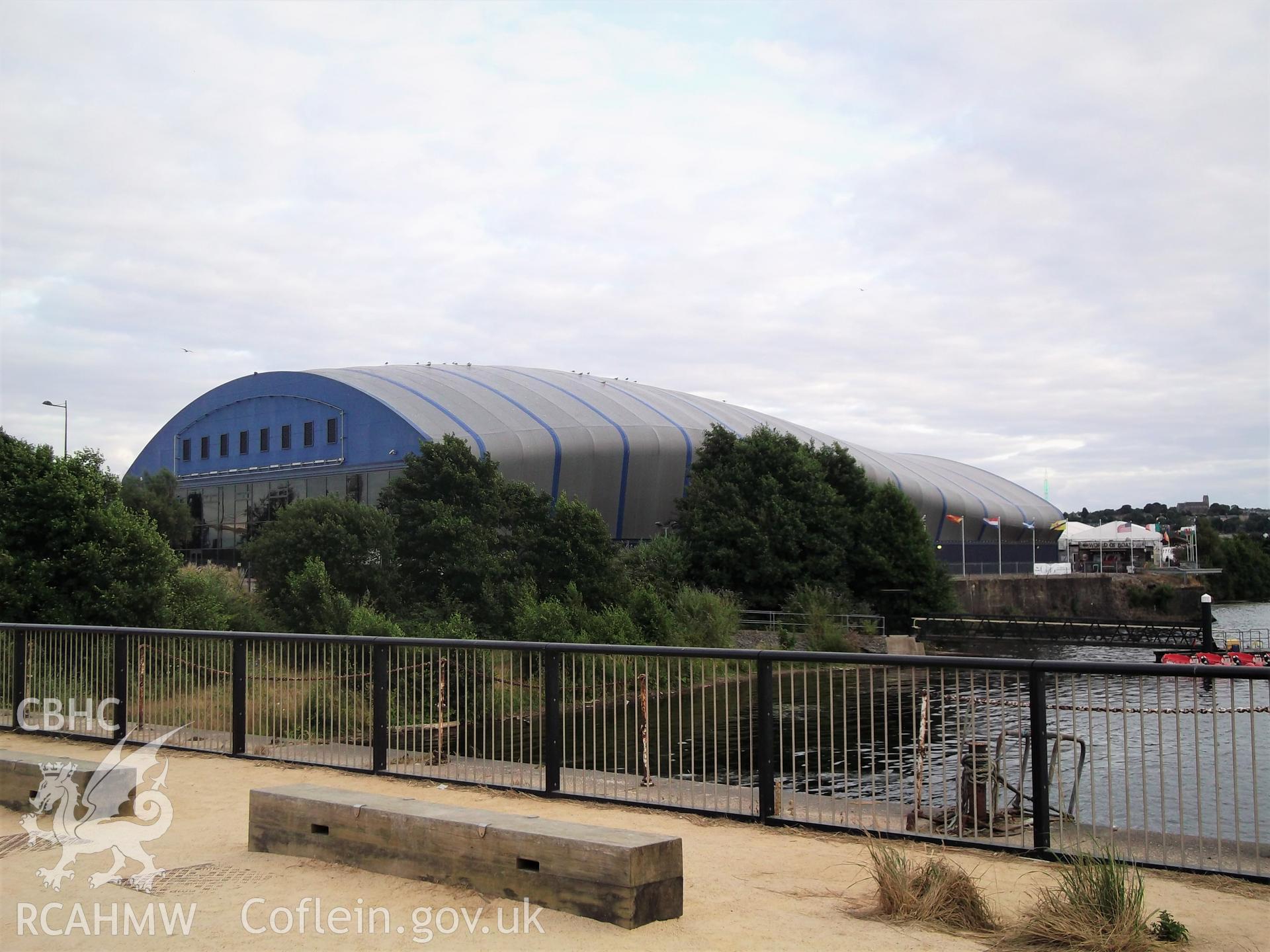 Colour photograph showing exterior of The Doctor Who Experience, Cardiff Bay. Photographed during survey conducted by Adam N. Coward on 17th July 2018.