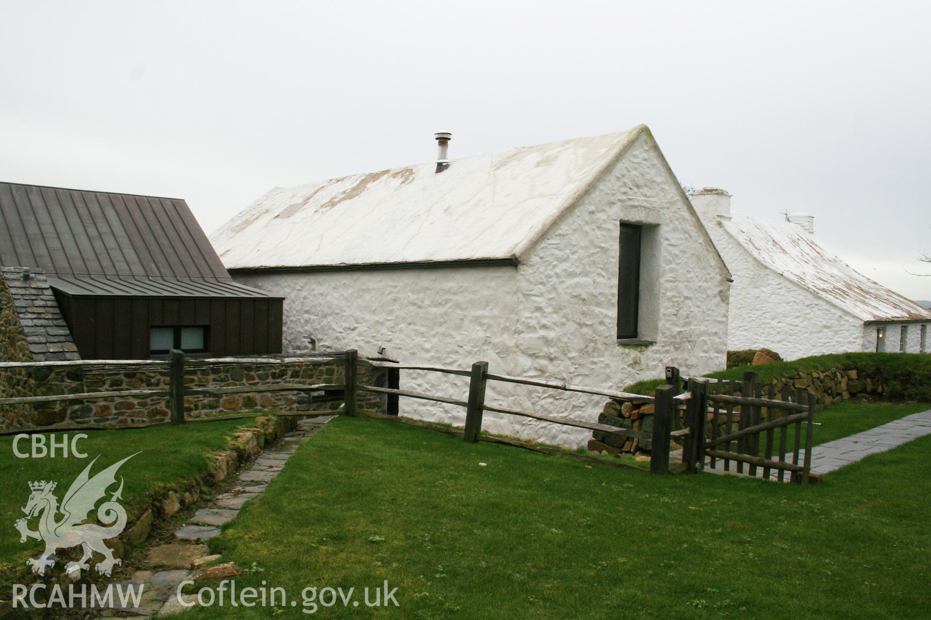 Exterior view of Trehilyn Mill with extension, and the Mill House. Photographic survey of Trehilyn Mill conducted by Geoff Ward in early 2011.