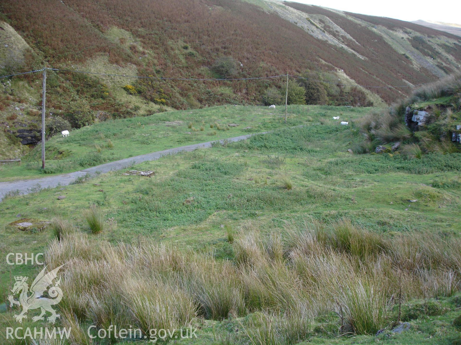 Digital colour photograph of Grwyne Fawr Reservoir Structure I taken on 26/09/2007 by R.P.Sambrook during the Black Mountains Central (North) Survey undertaken by Trysor.