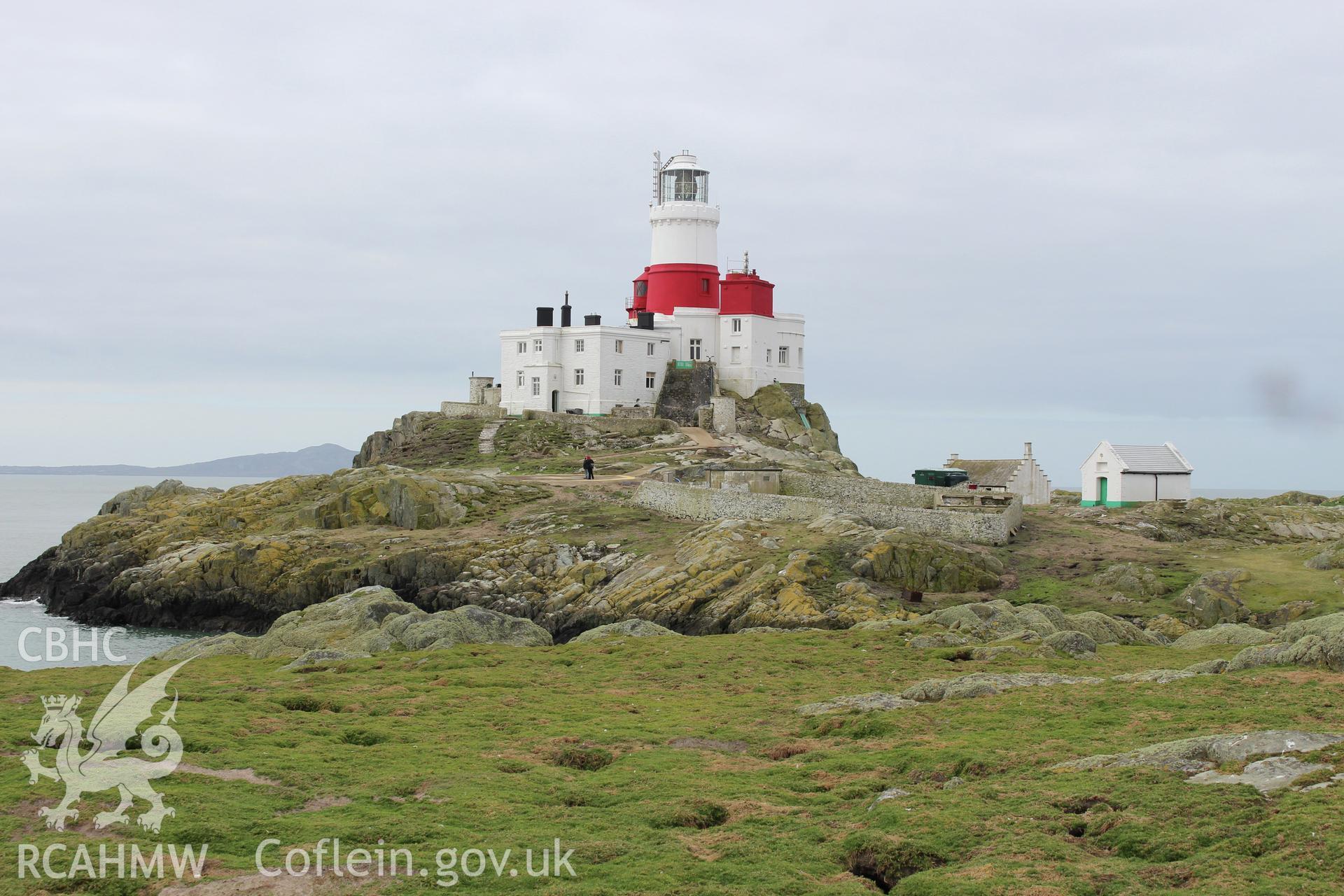 Photo survey of Skerries Lighthouse and environs by RCAHMW, view from N