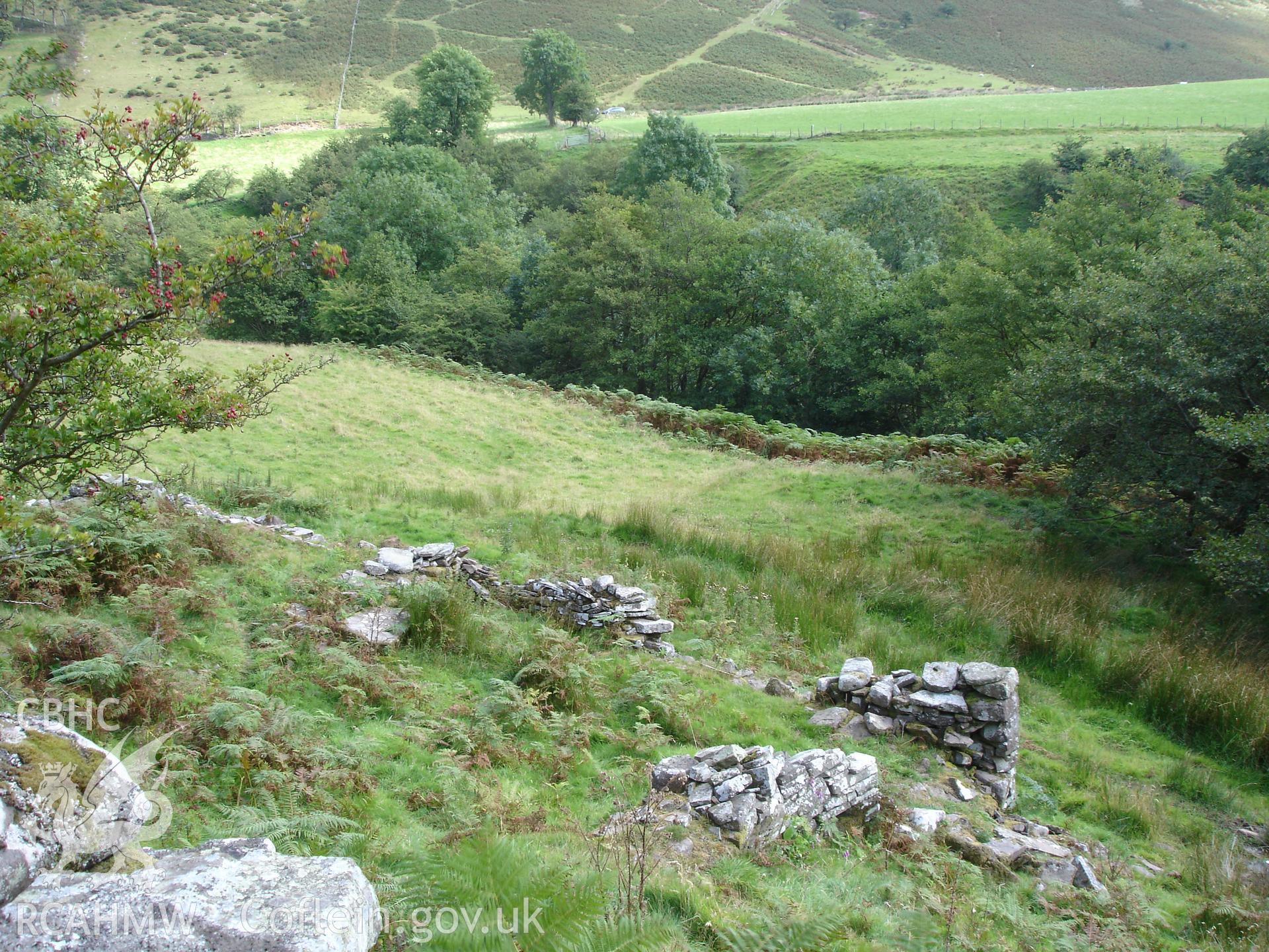 Digital colour photograph of Nant Bwch Complex taken on 16/09/2007 by R.P.Sambrook during the Black Mountains Central (North) Survey undertaken by Trysor.