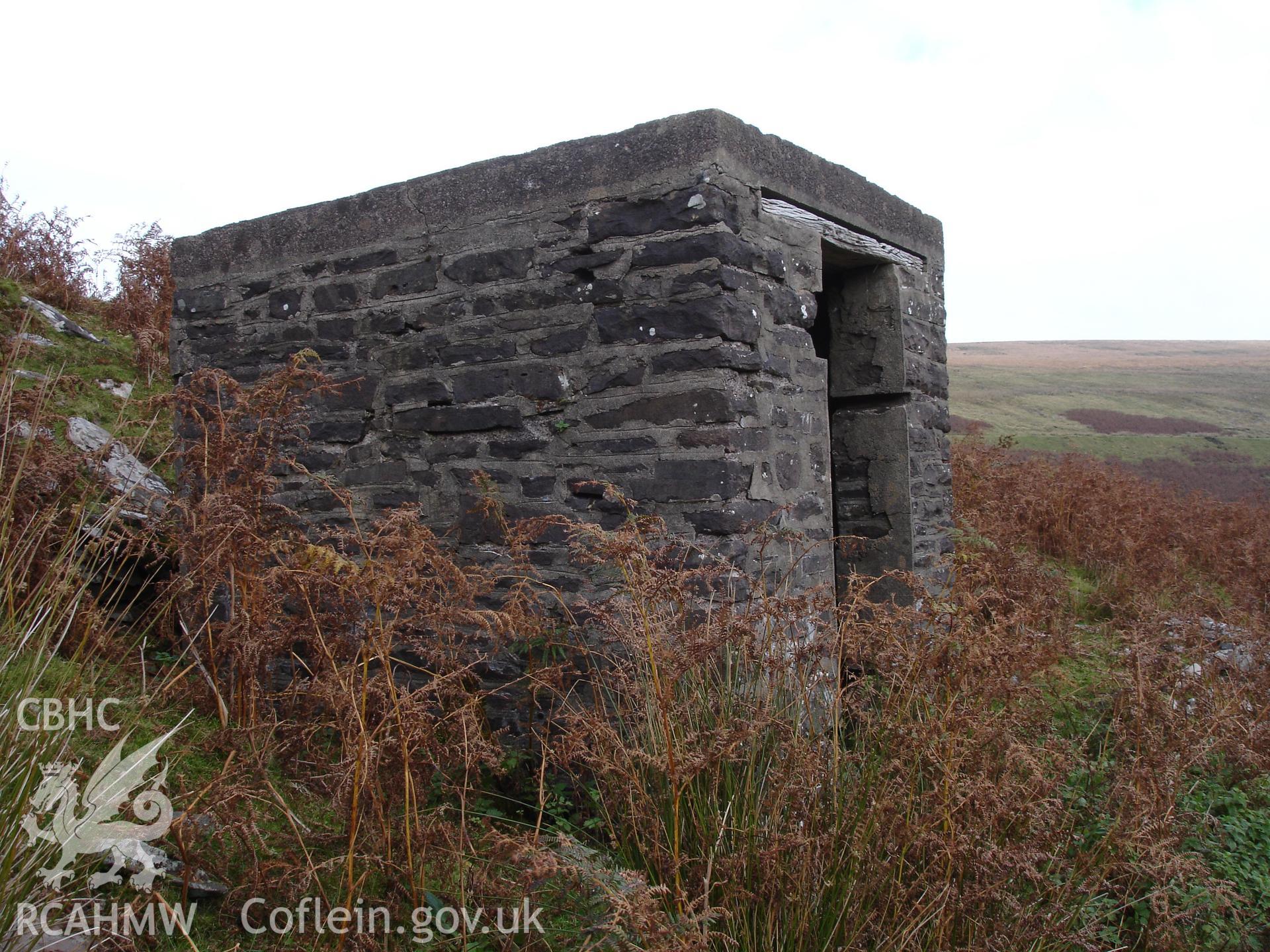 Digital colour photograph of Grwyne Fawr Structure I taken on 24/10/2007 by R.P.Sambrook during the Black Mountains Central (North) Survey undertaken by Trysor.
