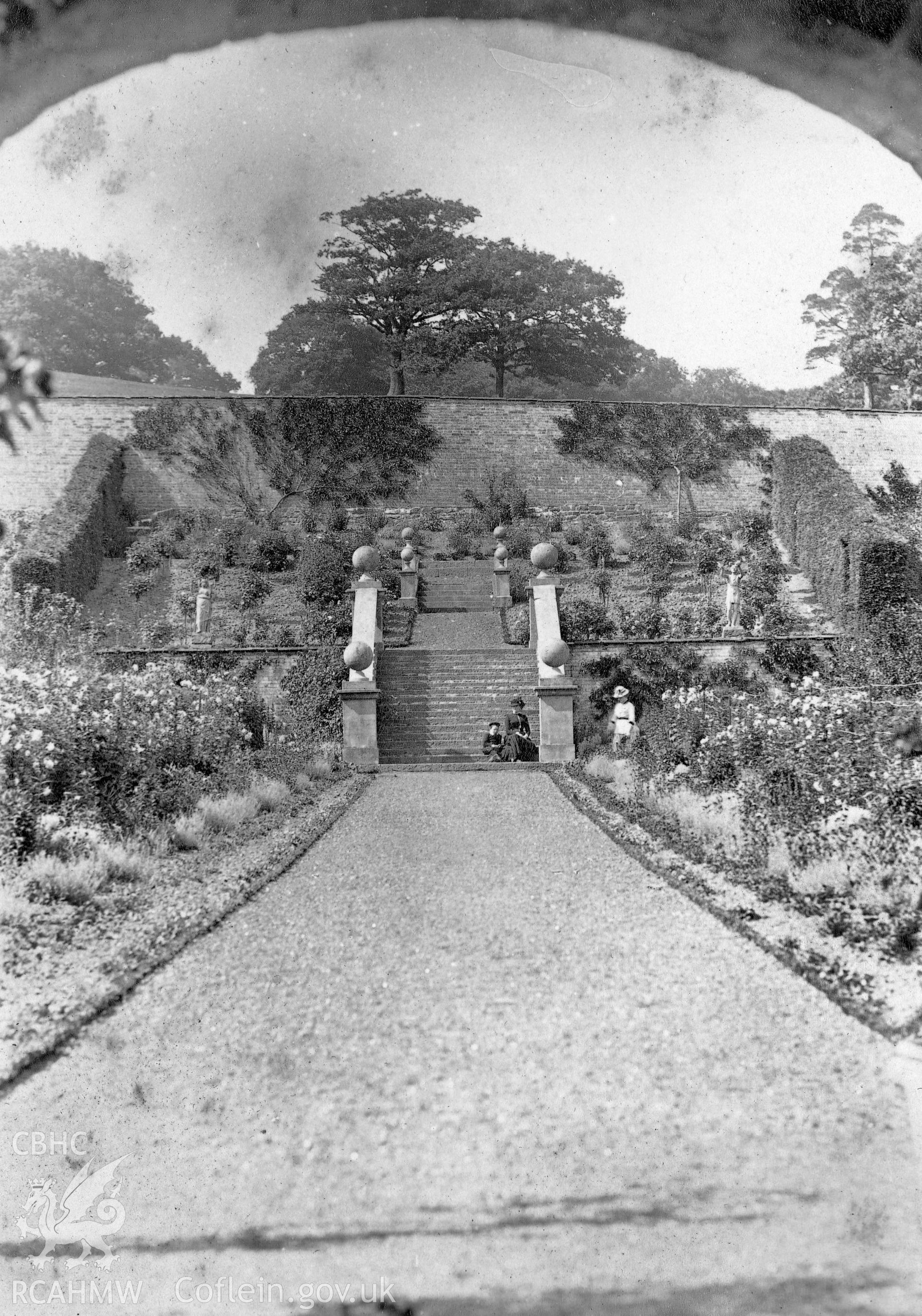 Postcard view showing Maesgwynne, Llanboidy.