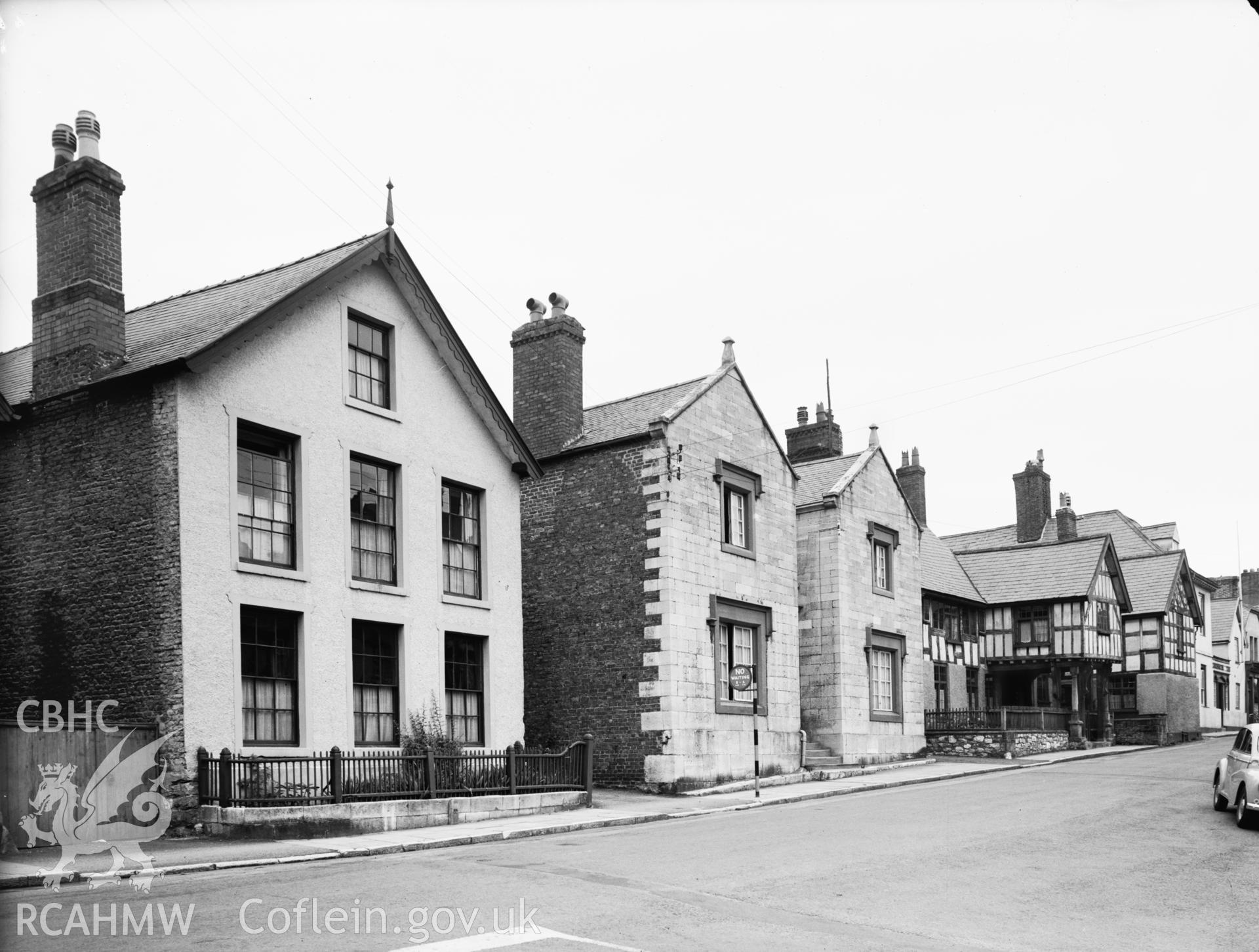 Exterior view - Nantclwyd House.
