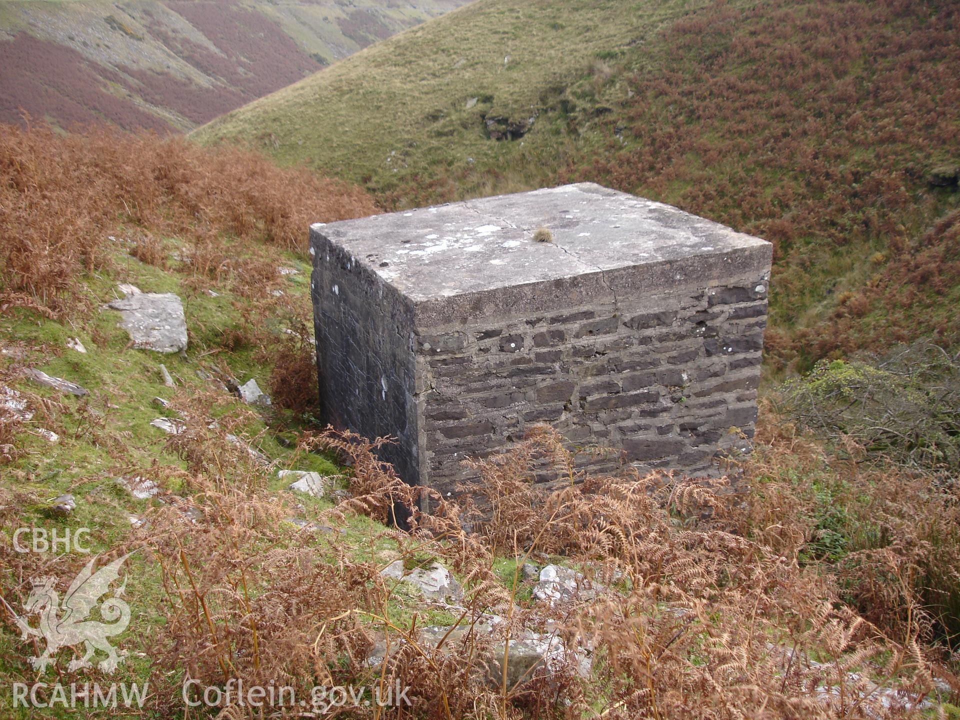 Digital colour photograph of Grwyne Fawr Structure I taken on 24/10/2007 by R.P.Sambrook during the Black Mountains Central (North) Survey undertaken by Trysor.