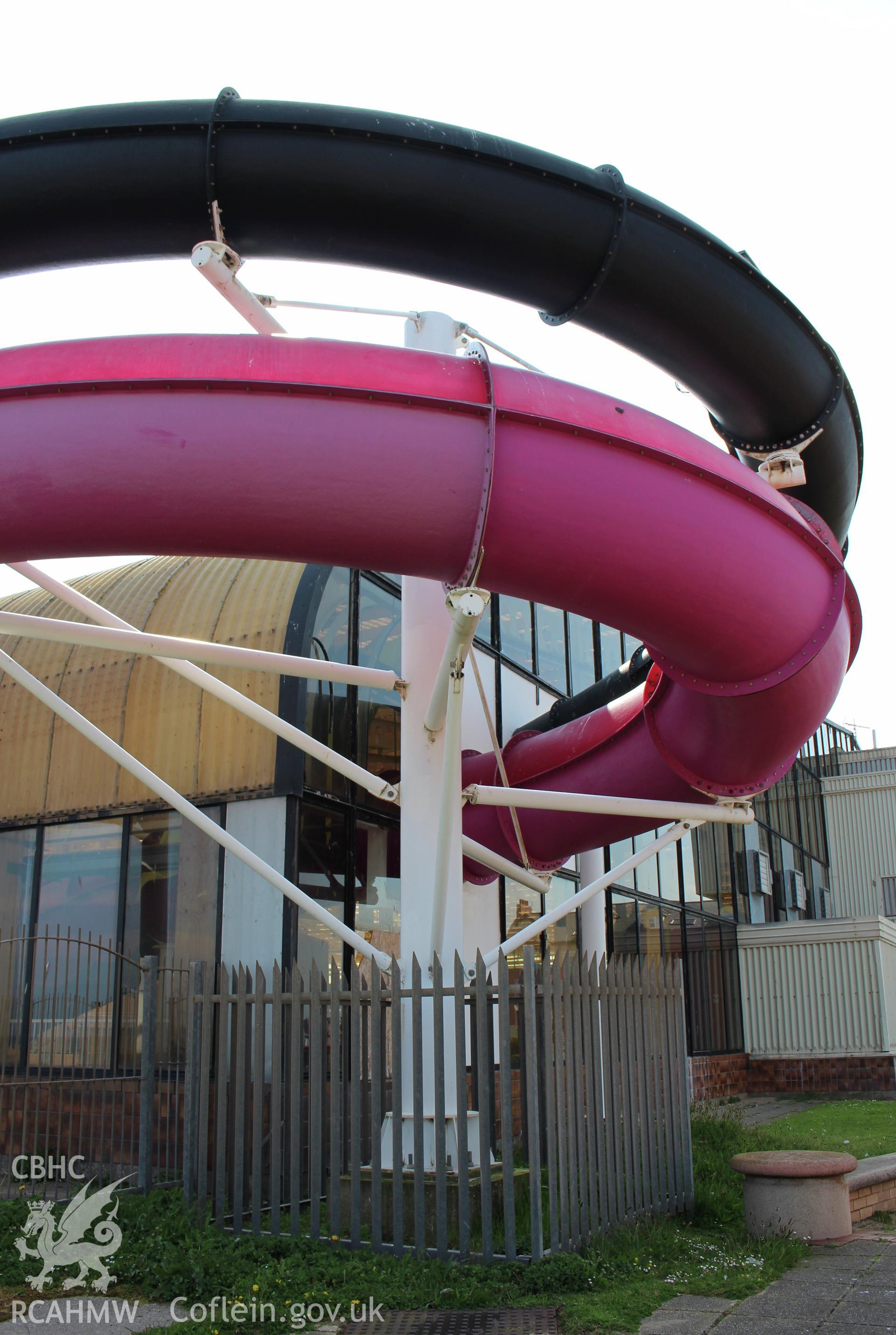 Exterior view of Rhyl Sun Centre, taken by Sue Fielding, 27th May 2016.