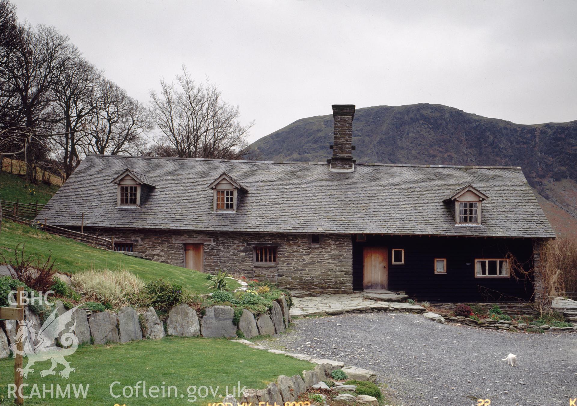 Digital copy of a colour negative showing Nannerth Ganol, c.1994.