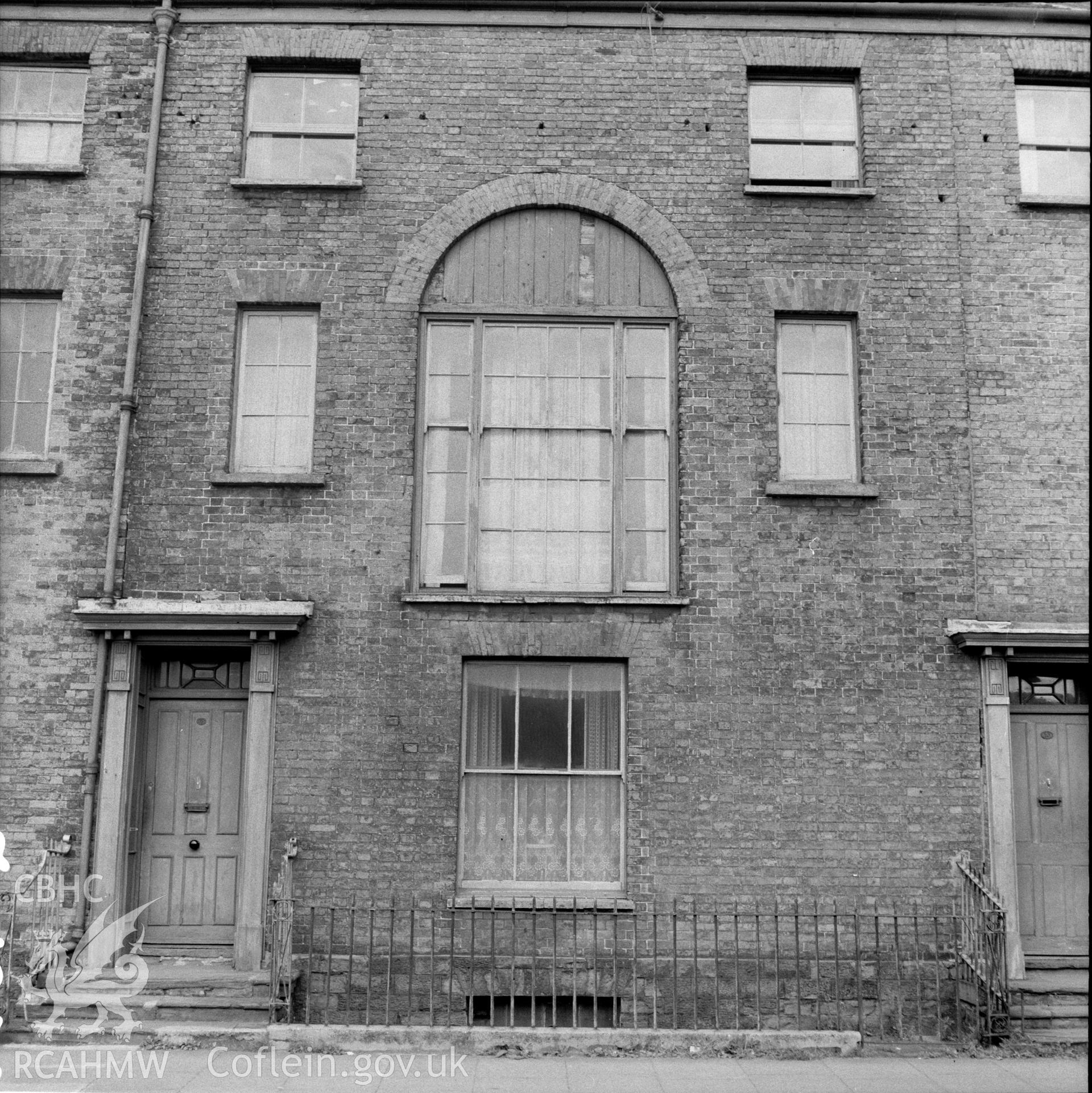 Digital copy of a view showing 6-37 Cambrian Place, Swansea taken by RCAHMW.