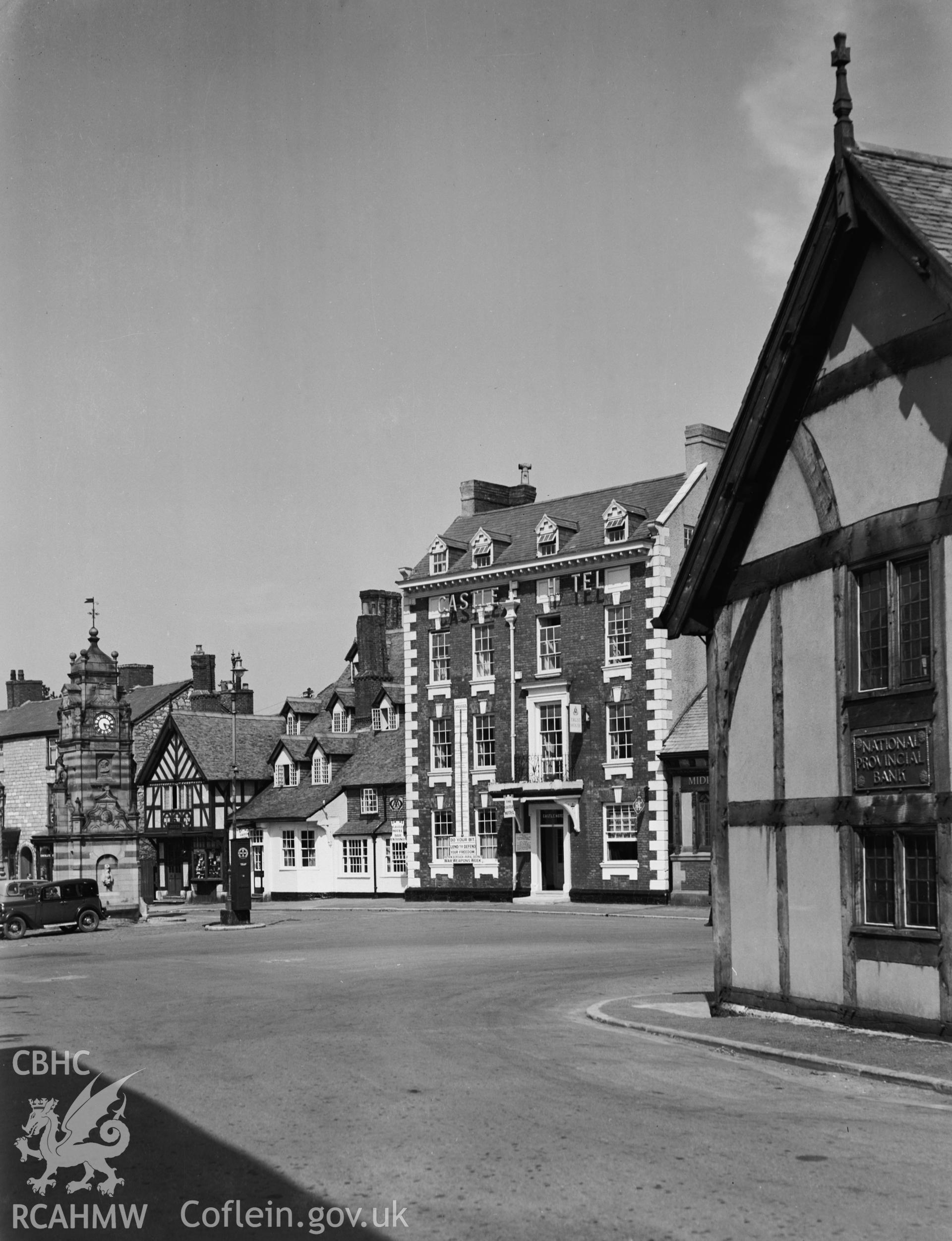 View of the square, looking east