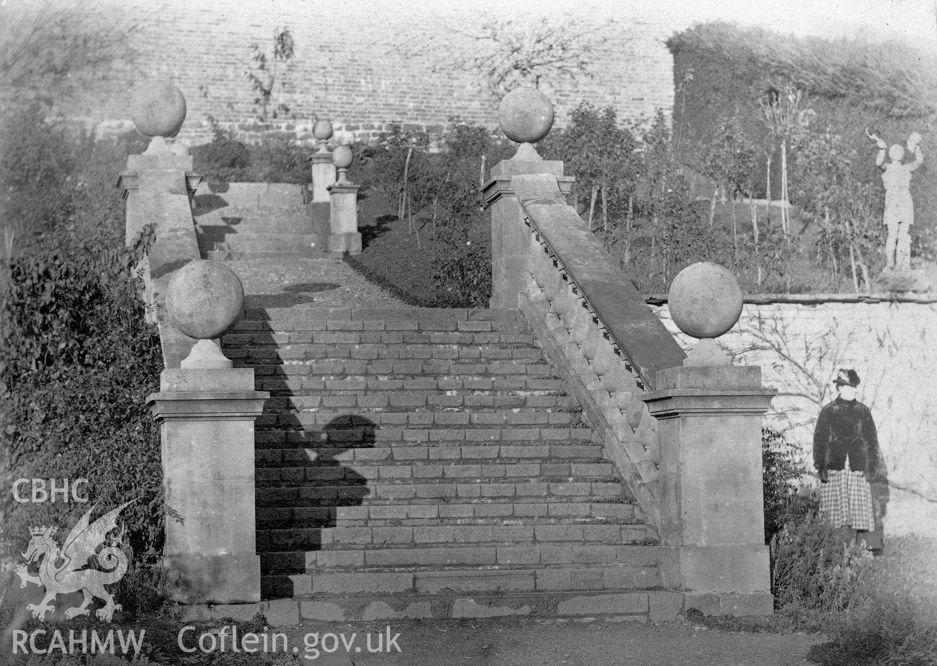 Postcard view showing Maesgwynne, Llanboidy.