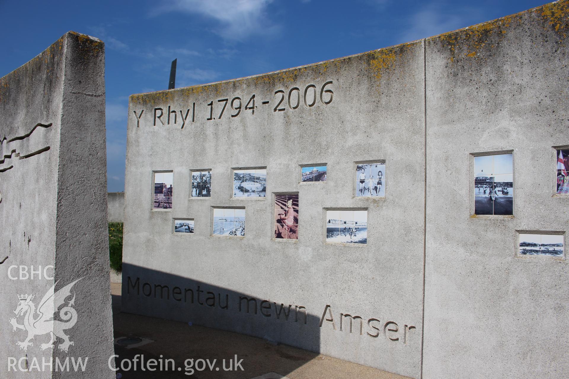 Drift Park Art Walk on Rhyl promenade, taken by Susan Fielding on the 27th May 2016.
