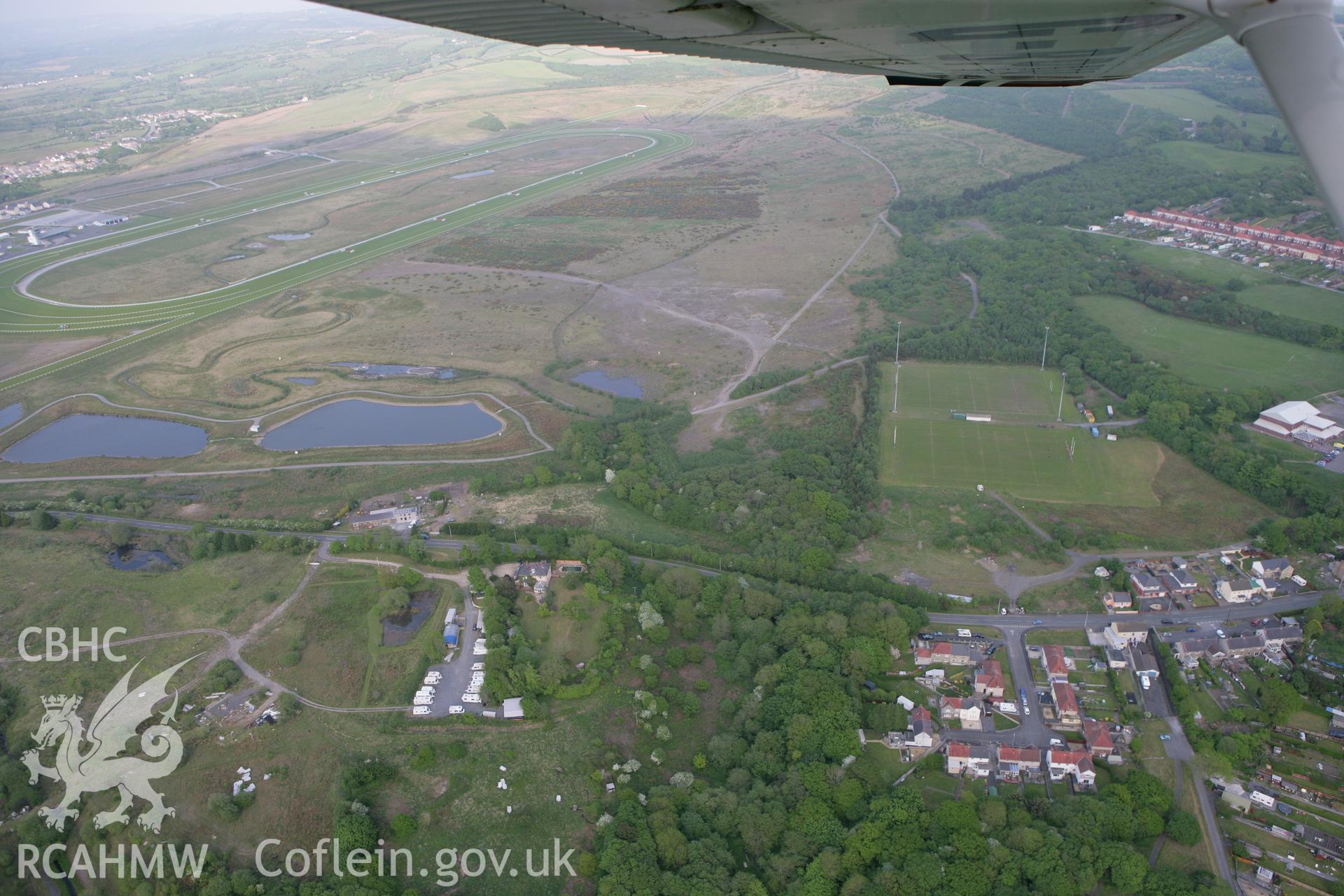 RCAHMW colour oblique photograph of Trimsaran rugby ground. Taken by Toby Driver and Oliver Davies on 04/05/2011.