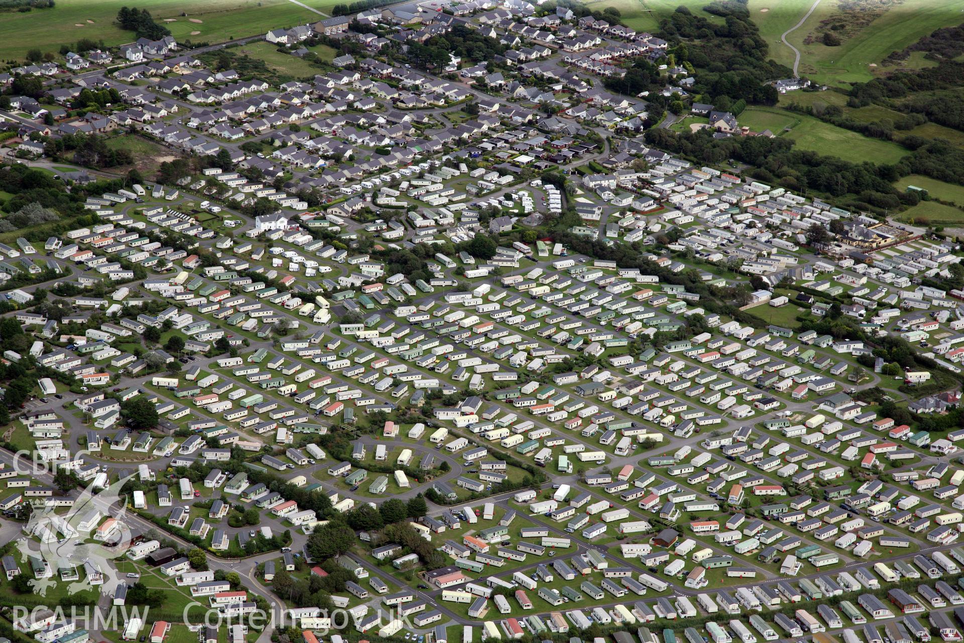 RCAHMW colour oblique photograph of Morfa Bychan. Taken by Toby Driver on 17/08/2011.