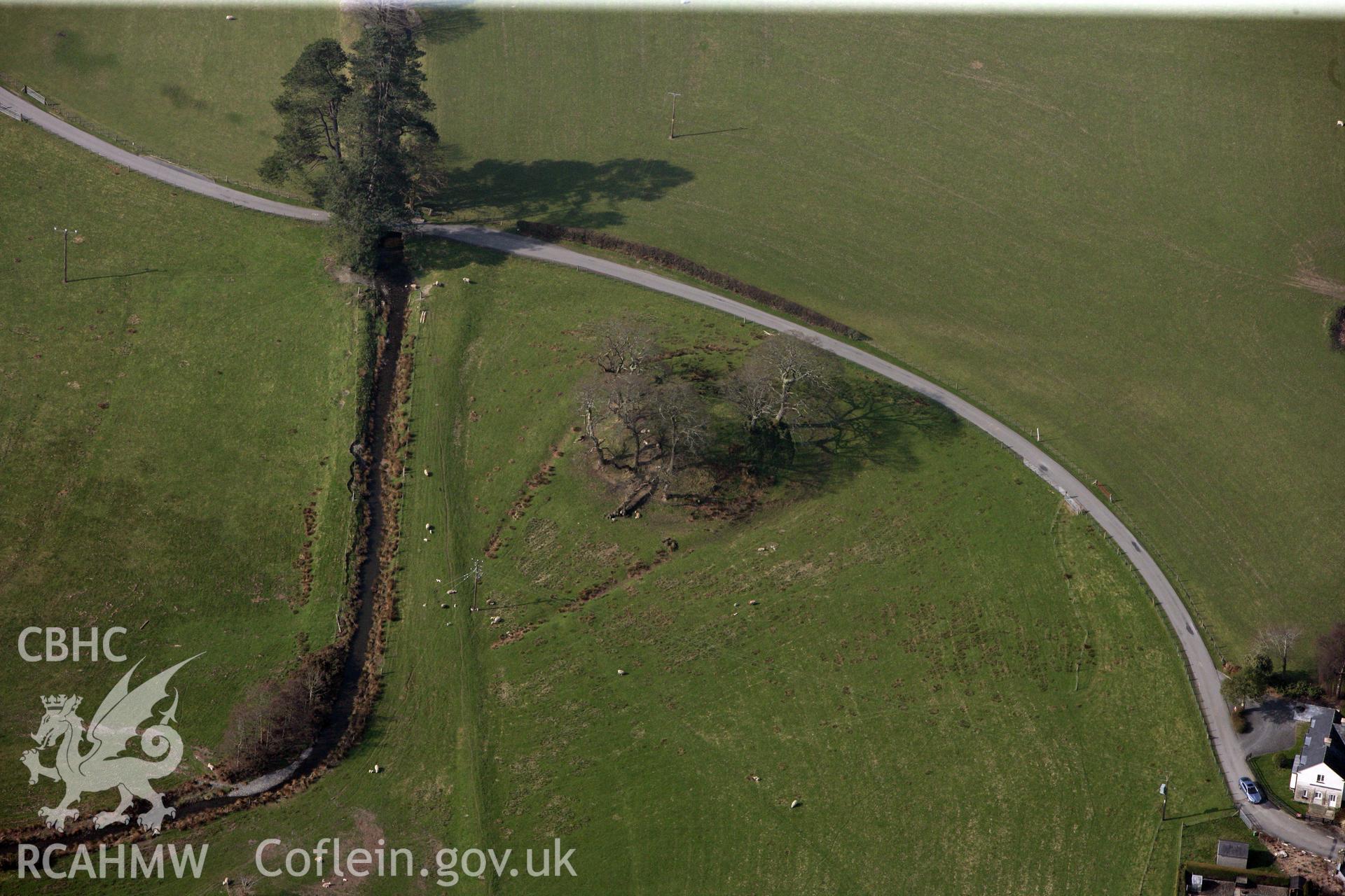 RCAHMW colour oblique photograph of Tomen Las. Taken by Toby Driver on 25/03/2011.