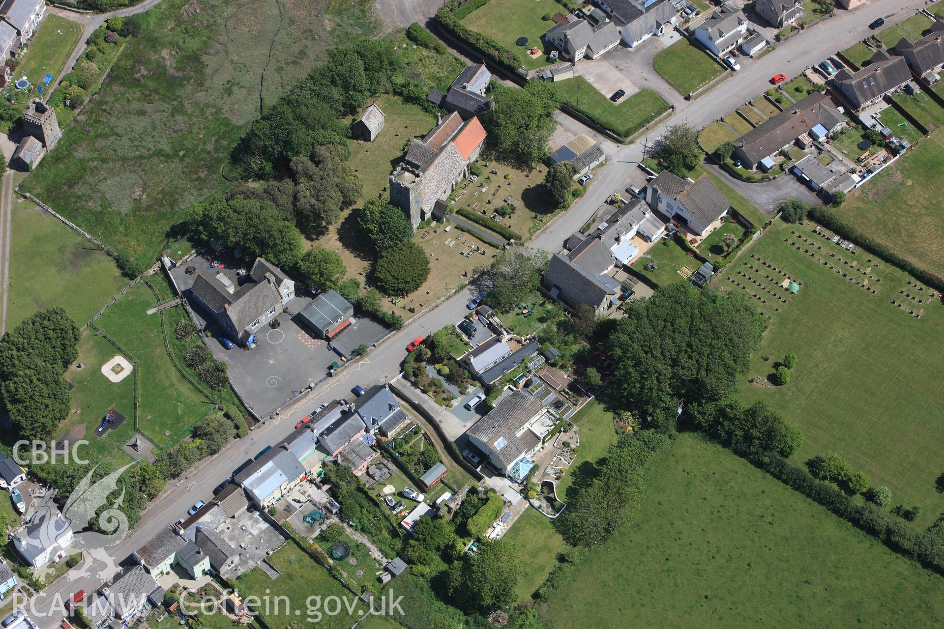 RCAHMW colour oblique photograph of Angle. Taken by Toby Driver on 24/05/2011.