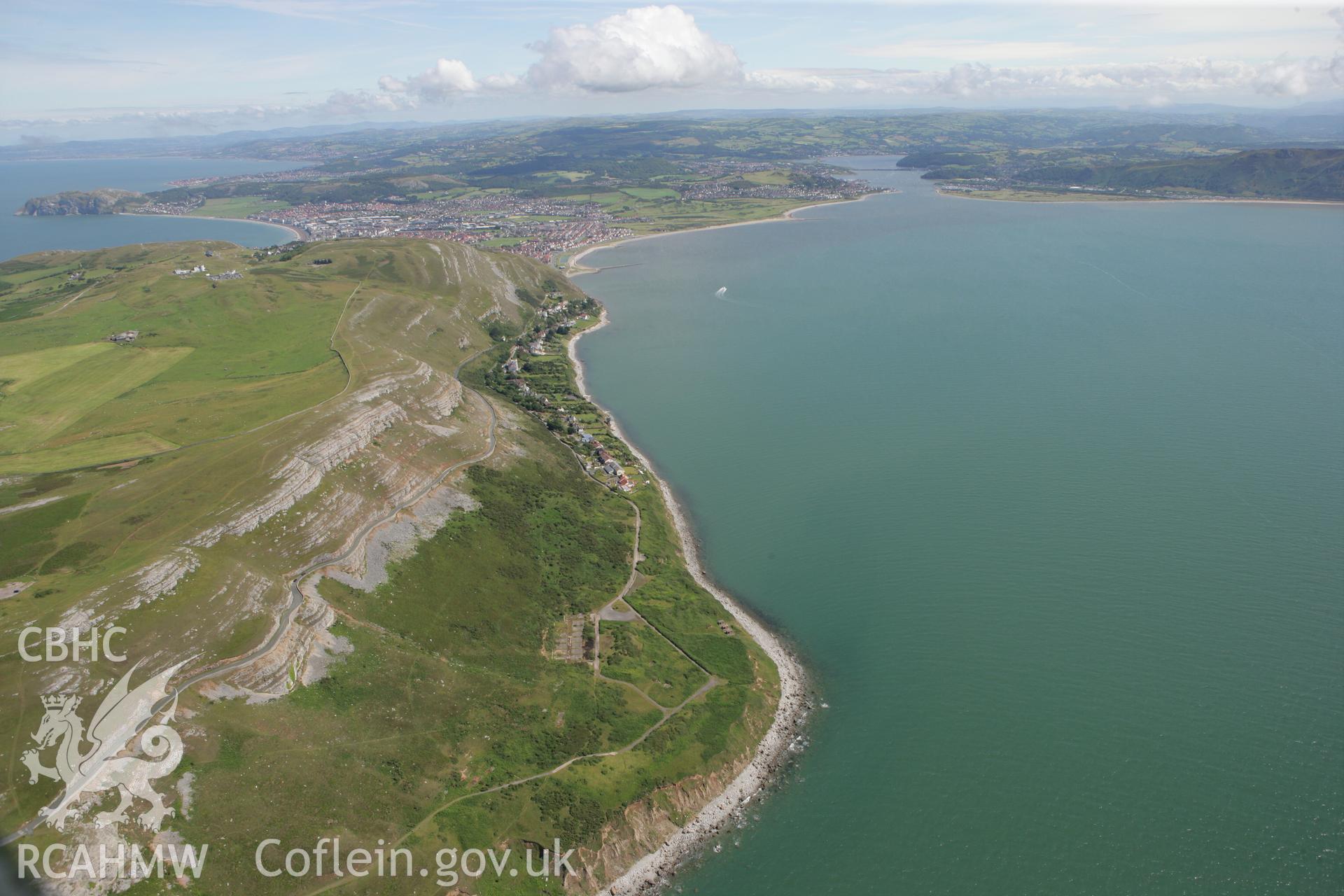 RCAHMW colour oblique photograph of Former Royal Artillery Coast Artillery School. Taken by Toby Driver on 20/07/2011.