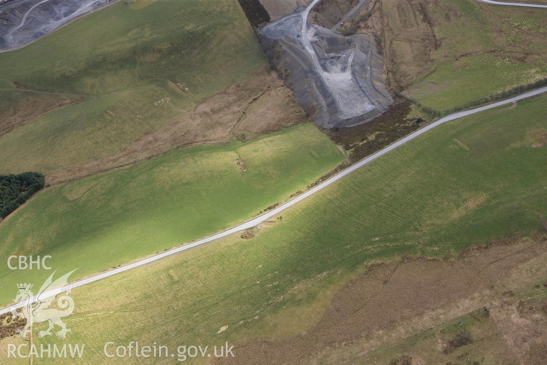 RCAHMW colour oblique photograph of Foel (y), Gwaen Ymaglan, Rabbit Warren. Taken by Toby Driver on 22/03/2011.