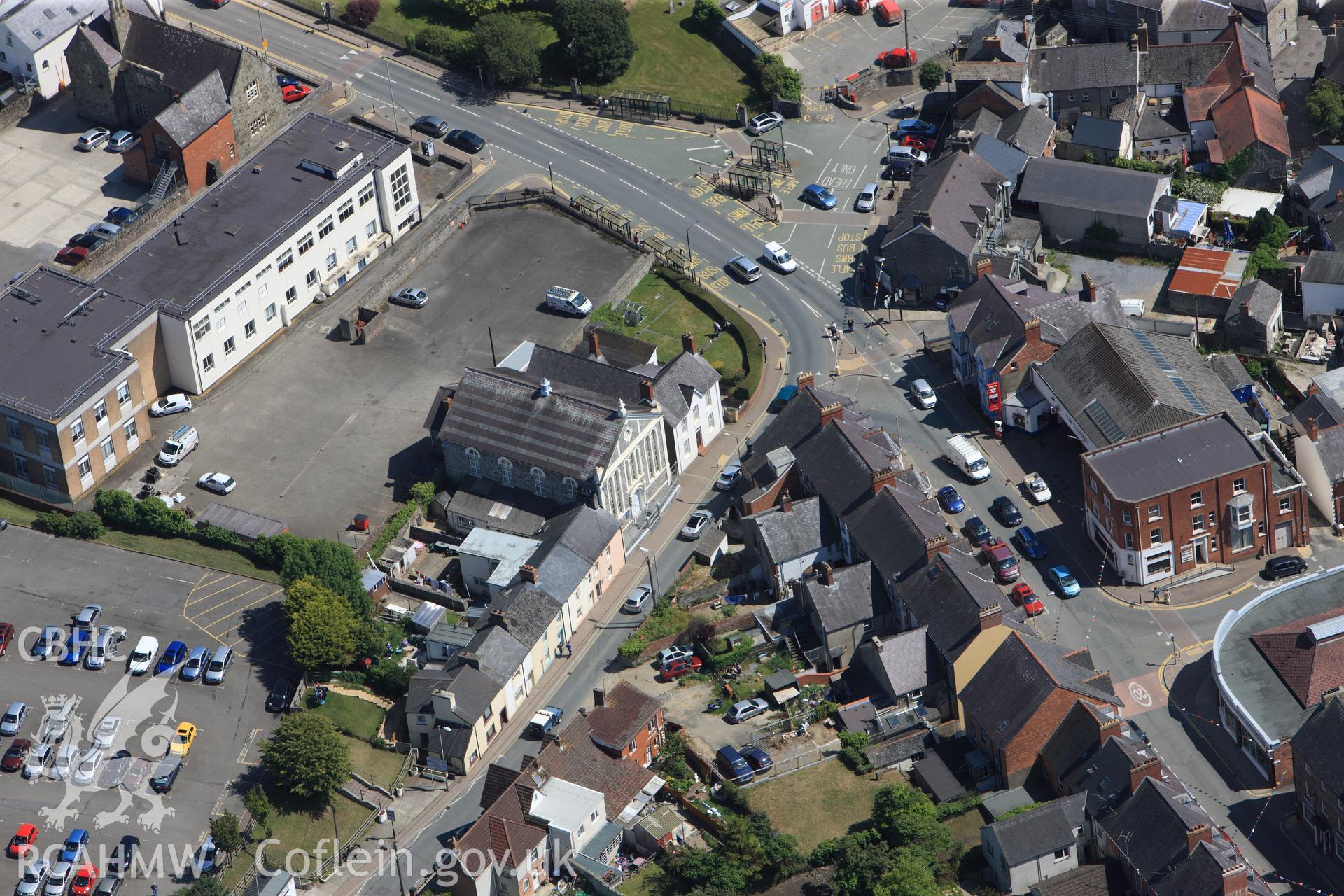 RCAHMW colour oblique photograph of Capel Mair. Taken by Toby Driver and Oliver Davies on 28/06/2011.