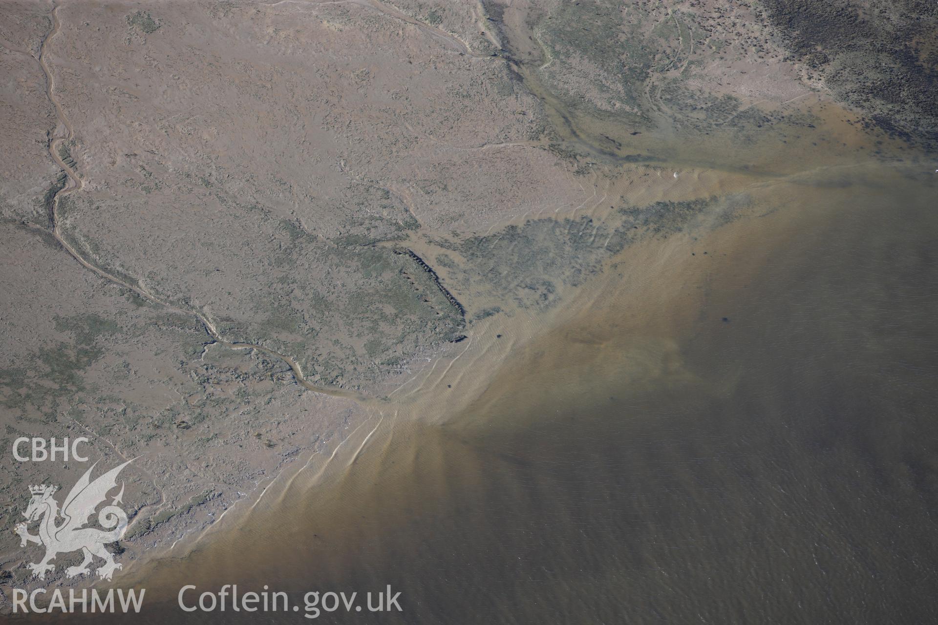 RCAHMW colour oblique photograph of Hulk at Ynyslas, north. Taken by Toby Driver on 05/11/2012.