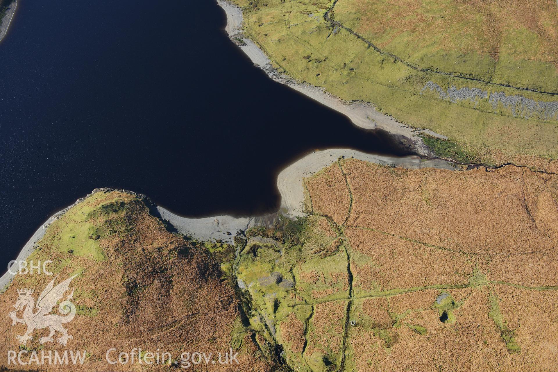 RCAHMW colour oblique photograph of Camddwr Metal Mine. Taken by Toby Driver on 05/11/2012.