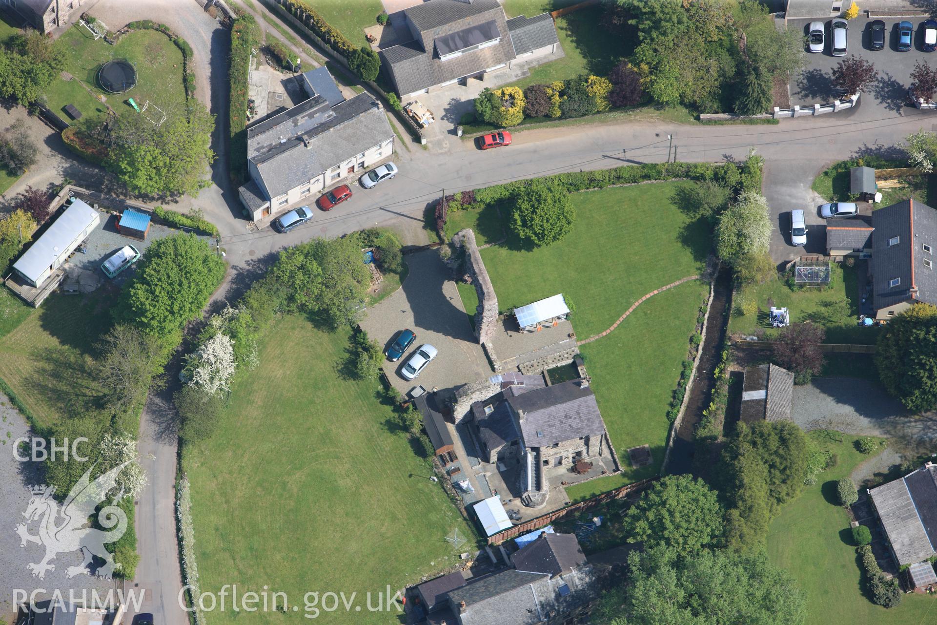 RCAHMW colour oblique photograph of Close view of Pill Priory (Priory of St Budoc and the Blessed Virgin), looking east. Taken by Toby Driver on 24/05/2012.