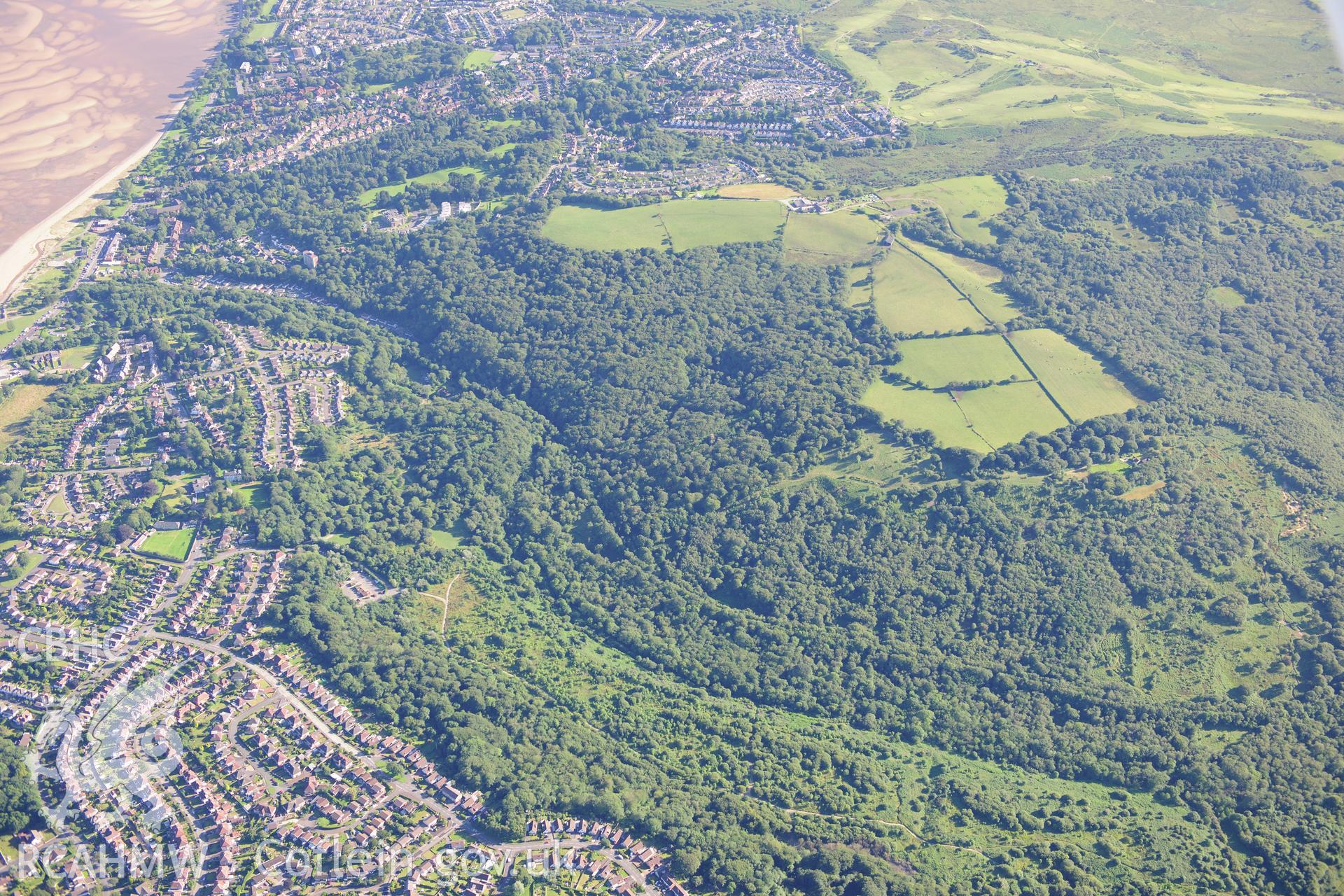 RCAHMW colour oblique photograph of Clyne Valley, industrial landscape. Taken by Toby Driver on 24/07/2012.