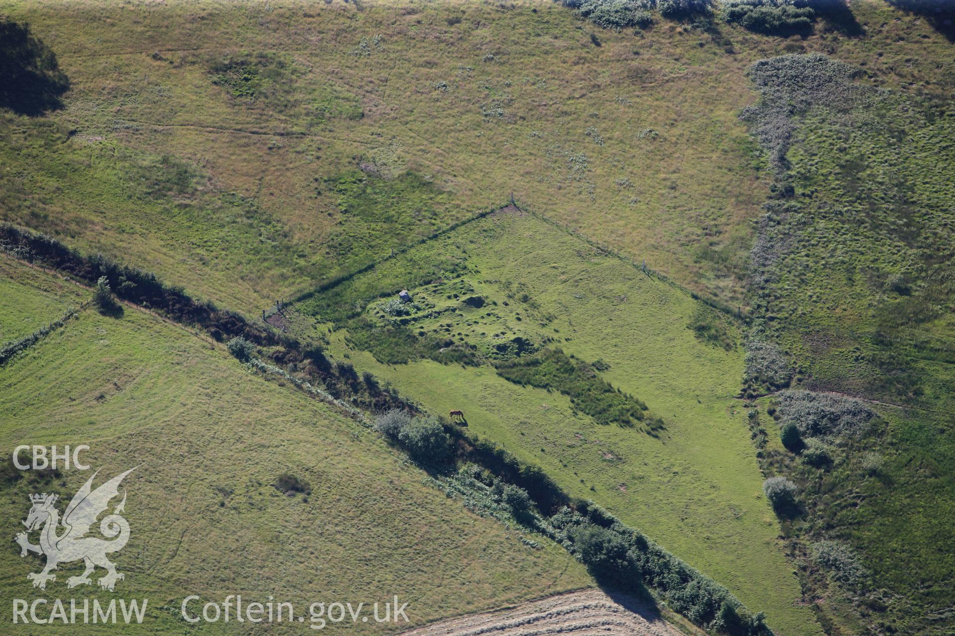 RCAHMW colour oblique photograph of Llanderfel Church. Taken by Toby Driver on 24/07/2012.