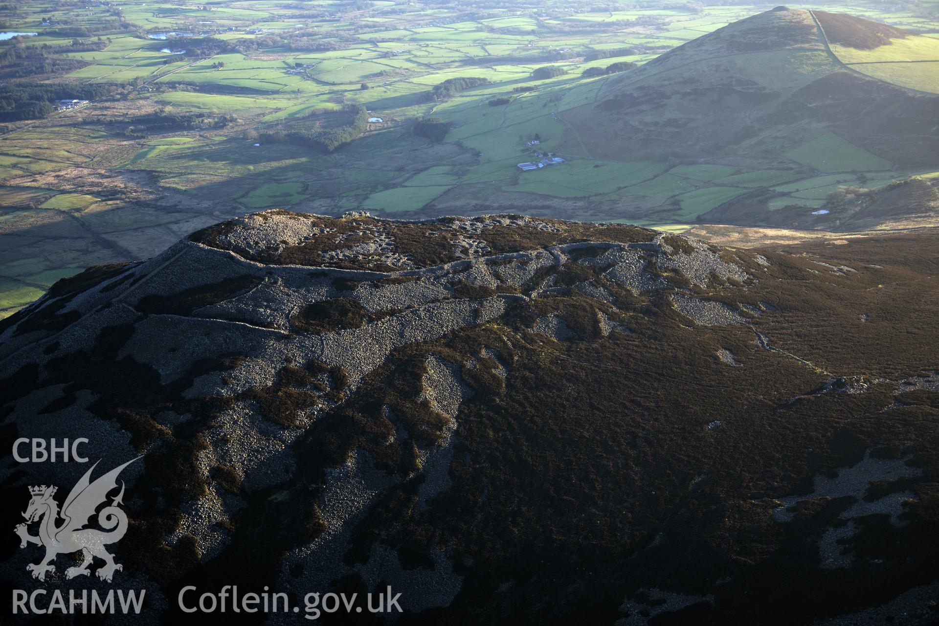 RCAHMW colour oblique photograph of Tre'r Ceiri hillfort. Taken by Toby Driver on 10/12/2012.