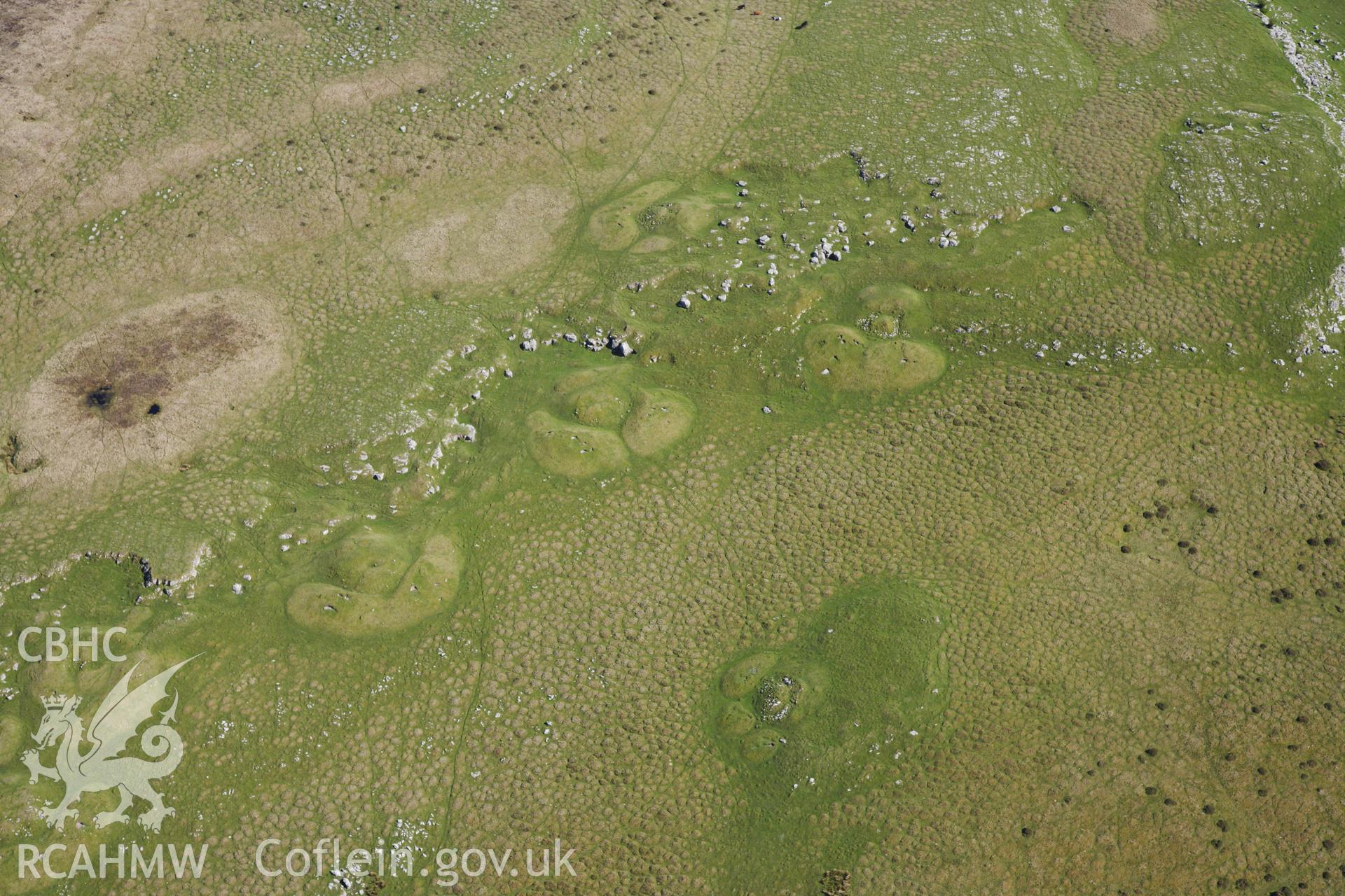 RCAHMW colour oblique photograph of Clo Cadno limekilns. Taken by Toby Driver on 22/05/2012.