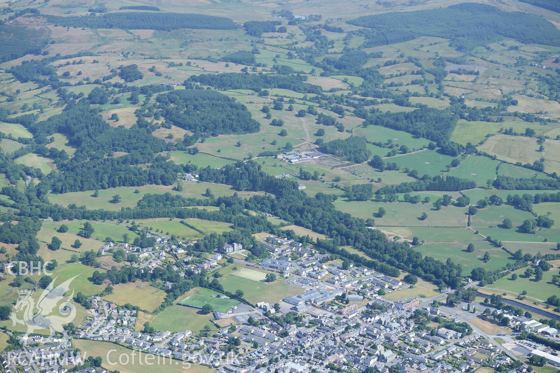 Royal Commission aerial photography of Bala taken on 19th July 2018 during the 2018 drought.