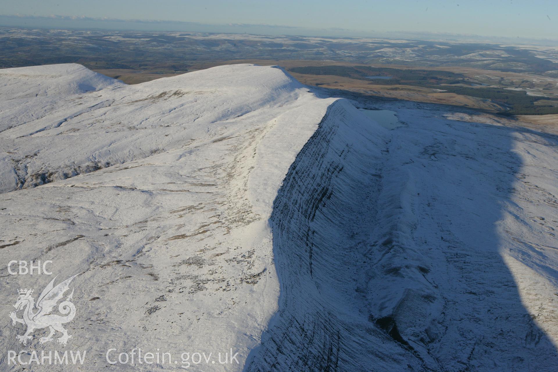 RCAHMW colour oblique photograph of Foel Fawr. Taken by Toby Driver on 08/12/2010.