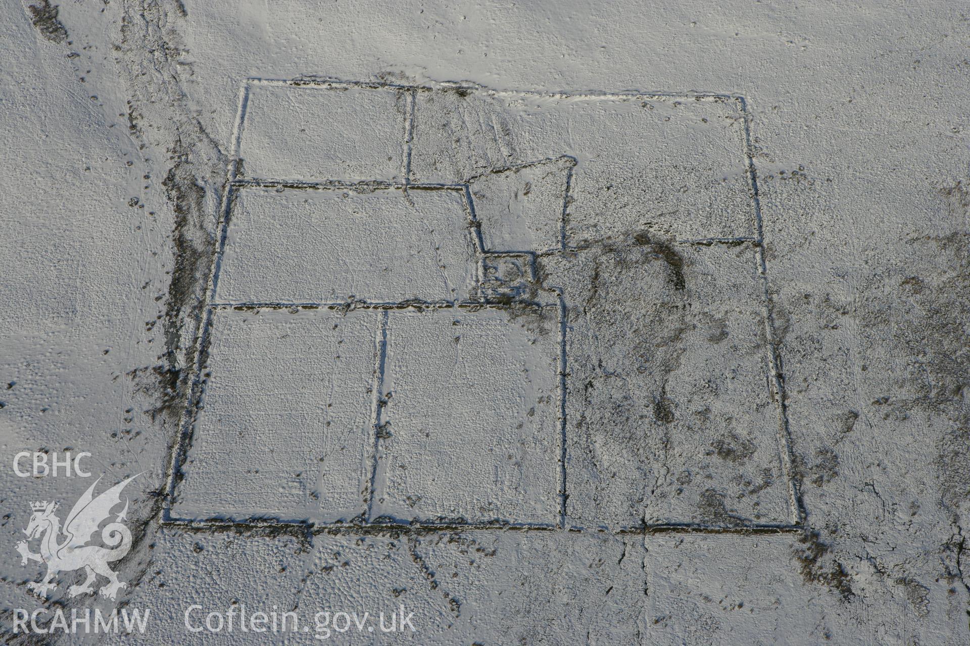 RCAHMW colour oblique photograph of Carn Afr deserted settlement. Taken by Toby Driver on 01/12/2010.