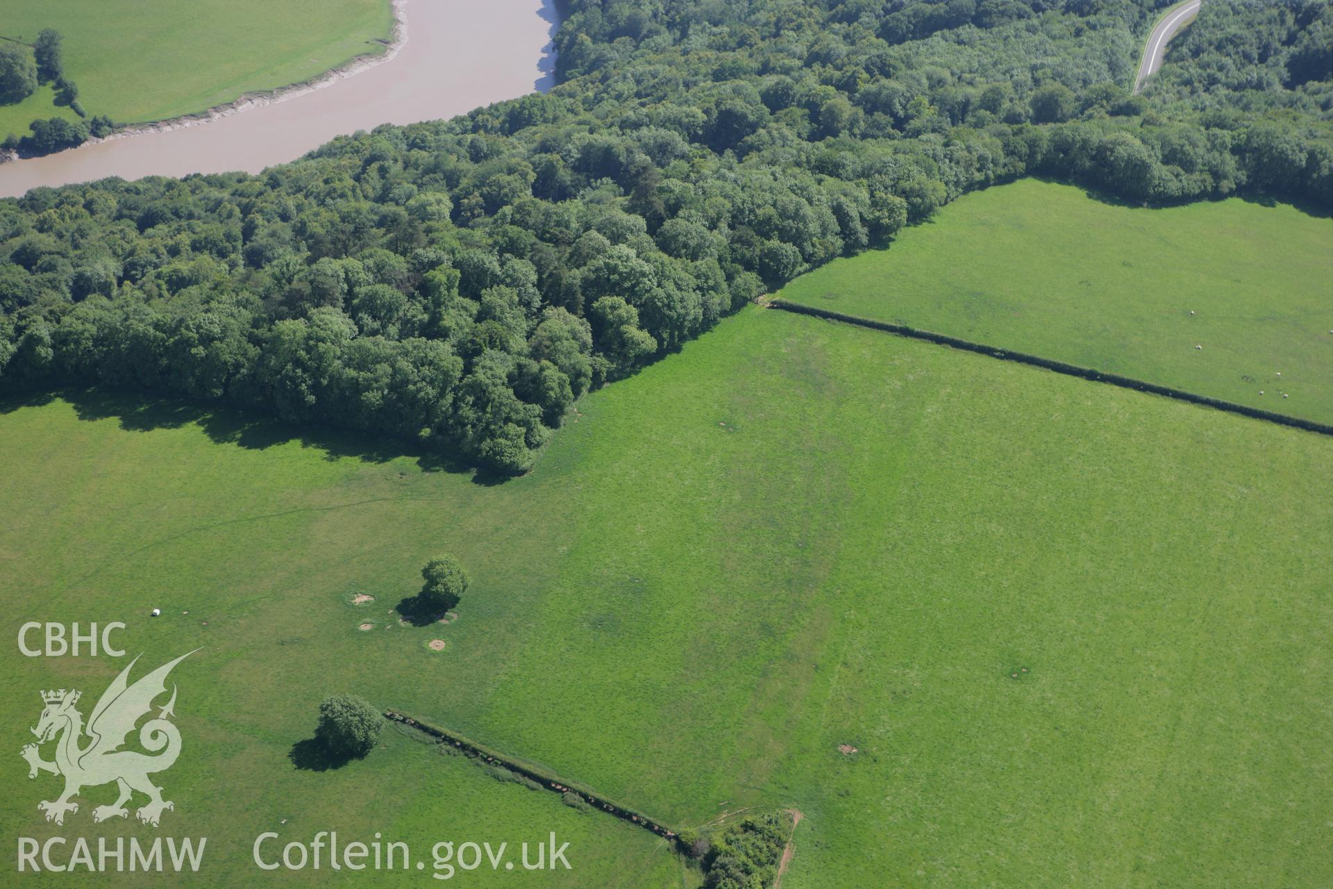 RCAHMW colour oblique photograph of Wyndcliff Roman site. Taken by Toby Driver on 21/06/2010.