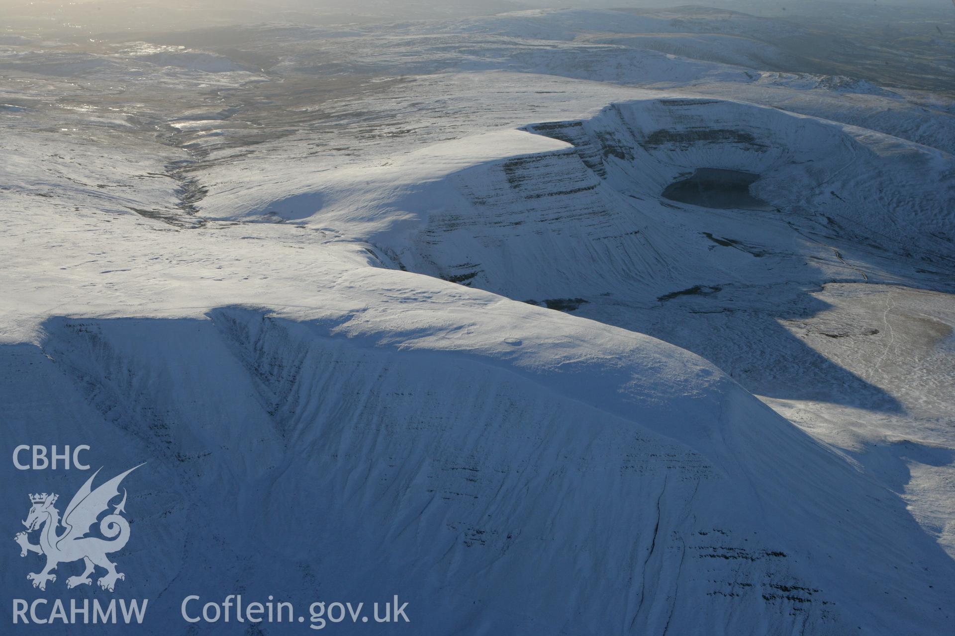 RCAHMW colour oblique photograph of Foel Fawr. Taken by Toby Driver on 08/12/2010.