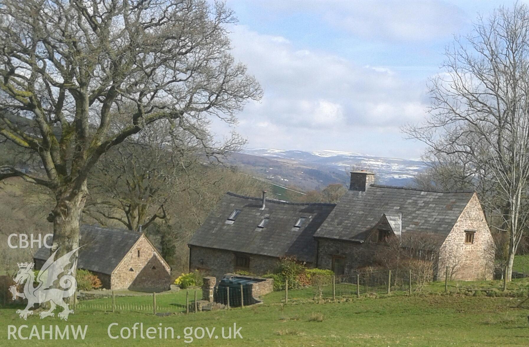 Photograph of Nantyllaethdy, Dyffryn Crawnon, Llangynidr, Powys, taken c2015-2020.