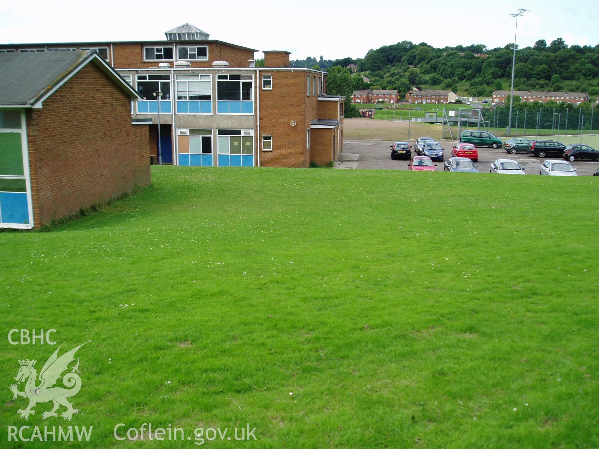 Land at Hartridge High School, Newport, Monmouthshire: digital copy of pre-site photograph.