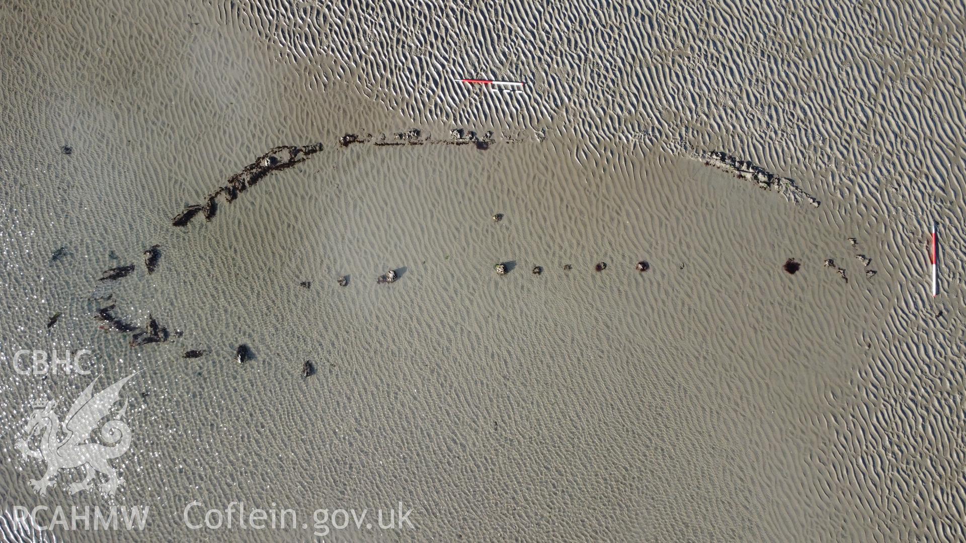 Overhead view of Goodwick Wreck 1.