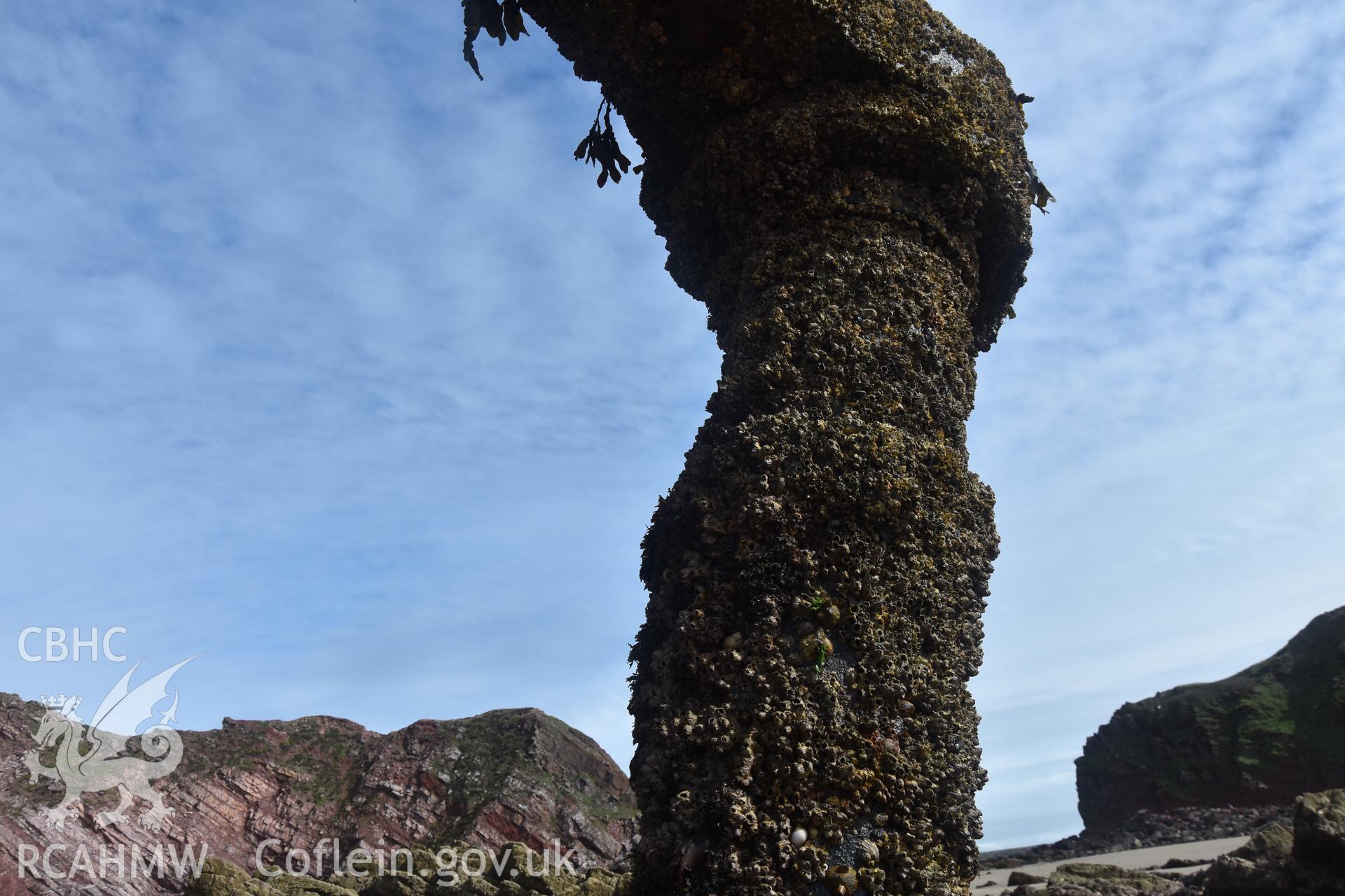 Crank shaft of the paddlesteamer Taken by Daniel Hunt. Produced with EU funds through the Ireland Wales Co-operation Programme 2014-2023. All material made freely available through the Open Government Licence.
