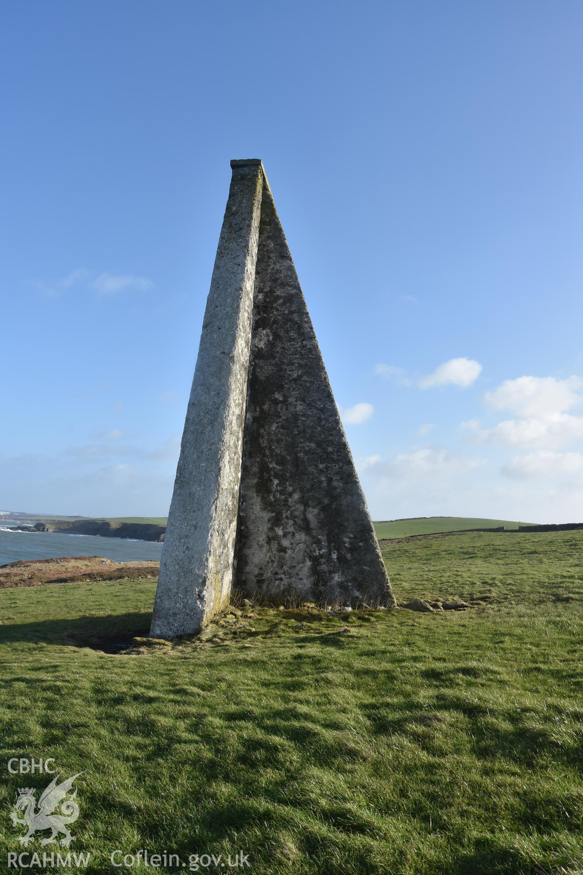 Coal Rock Pilot Beacon, North Taken by Lou Barker. Produced with EU funds through the Ireland Wales Co-operation Programme 2014-2023. All material made freely available through the Open Government Licence.