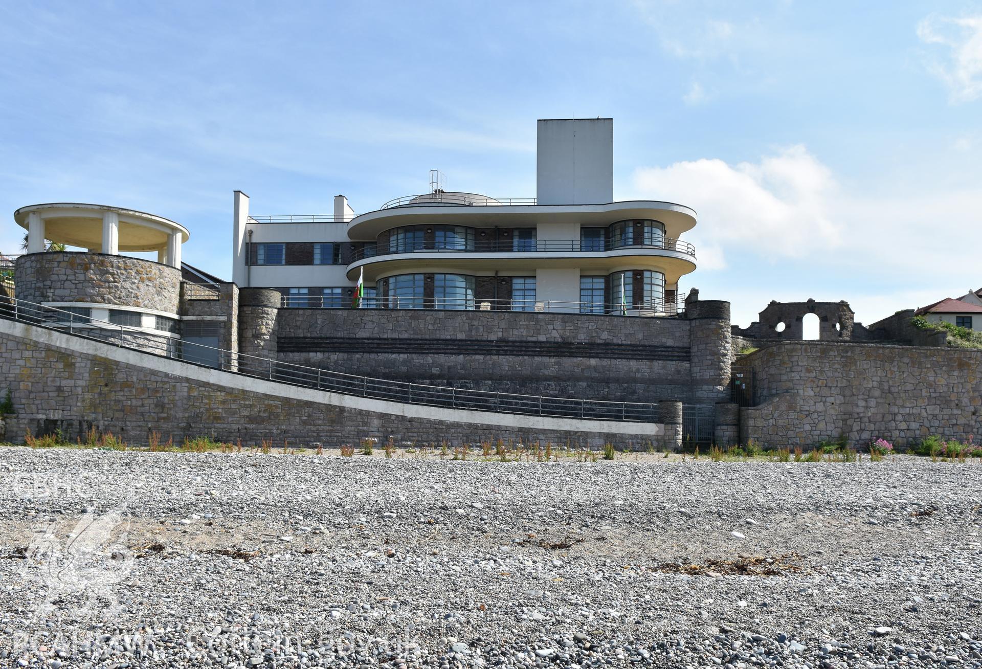 Villa Marina, exterior from north-west Taken by Susan Fielding.