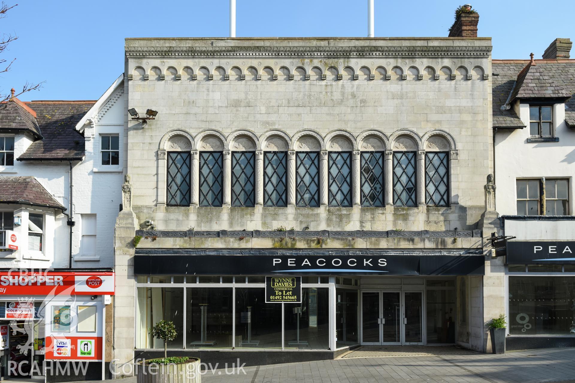 W S Wood's Department Store from the north-west Taken by Susan Fielding.