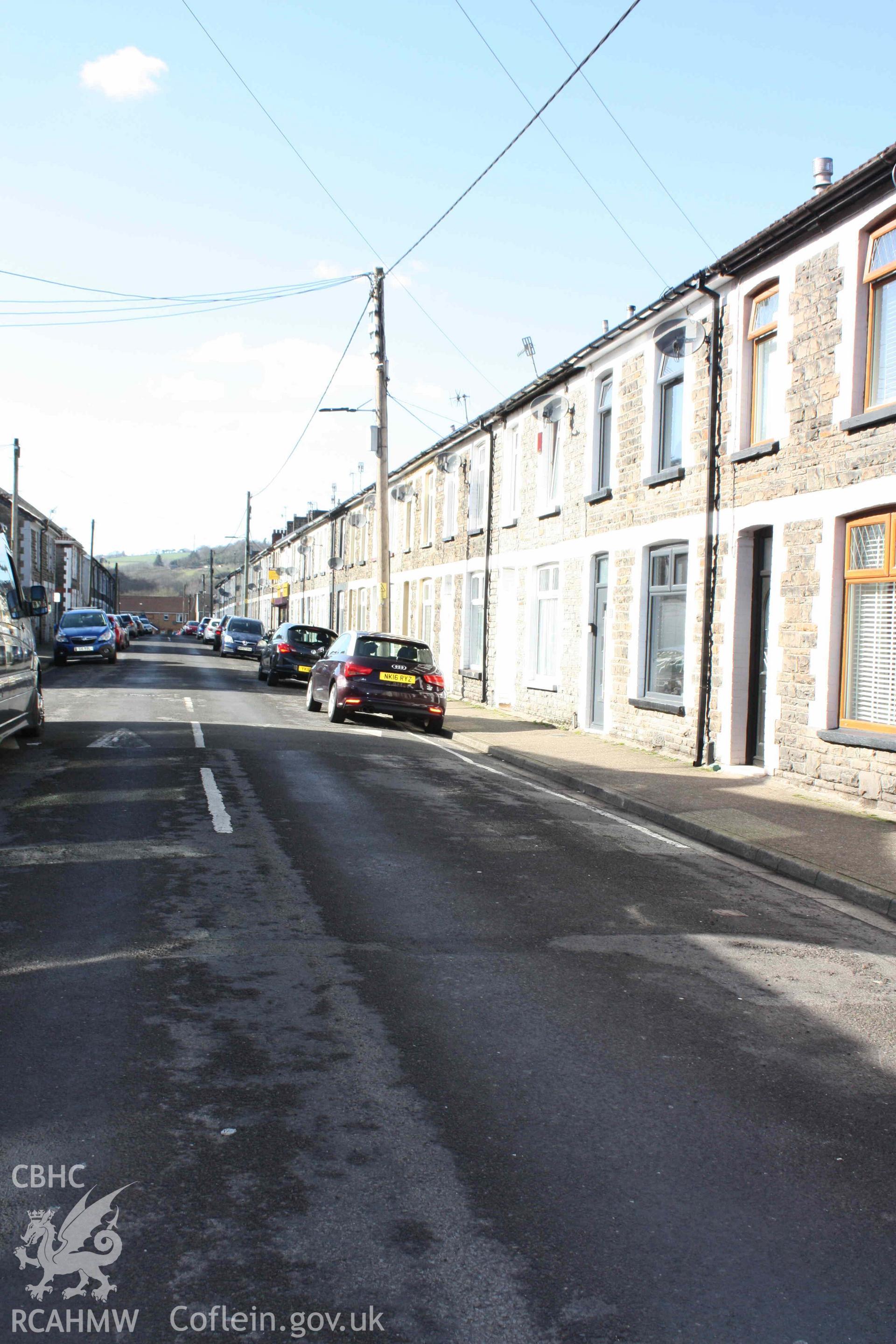 Digital colour photograph showing Telekebir Road, Hopkinstown, taken 18 March, 2022.