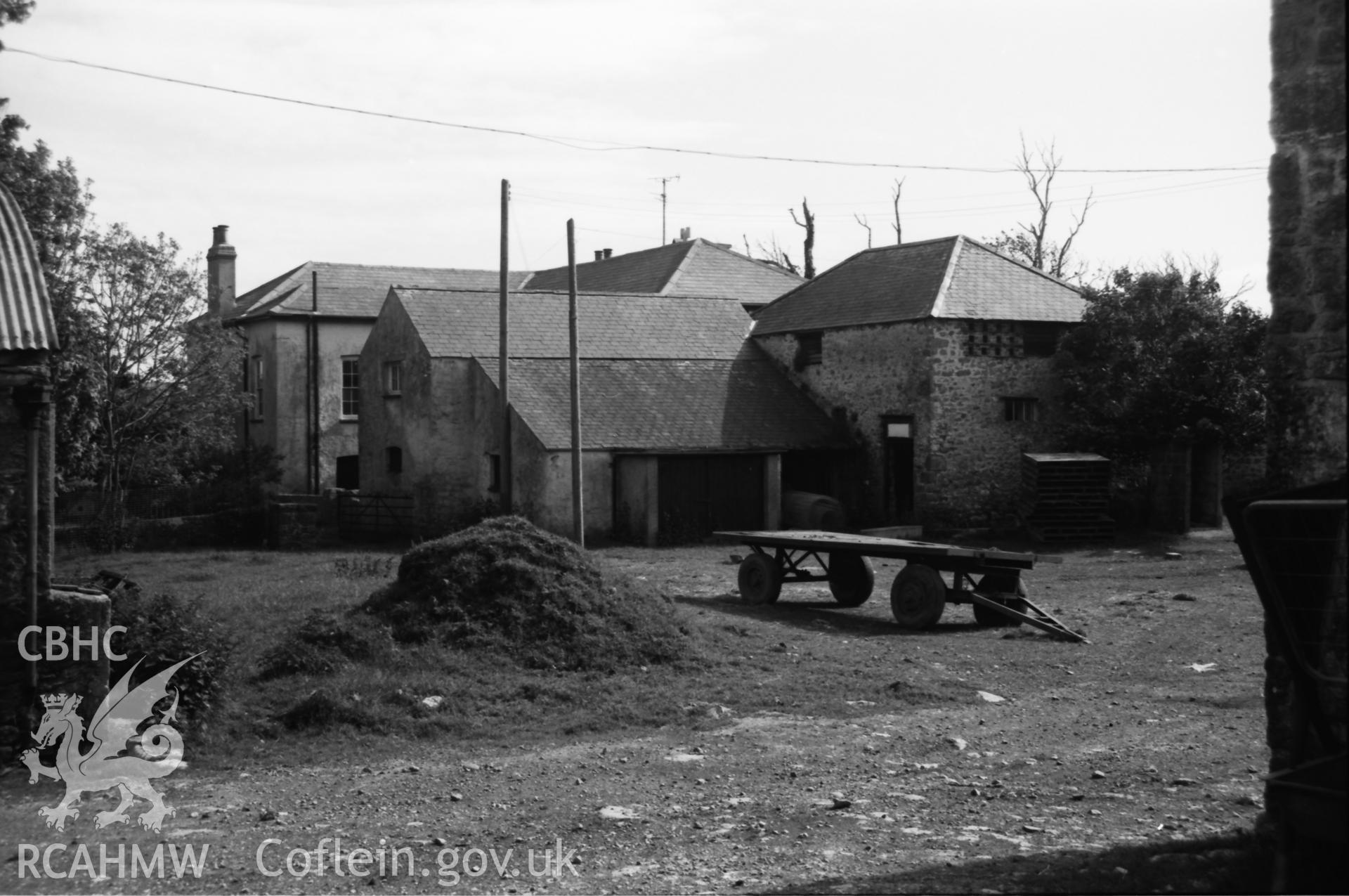 Photograph showing Merrion Court from NE,  taken in 1995/96 by Adrian James.