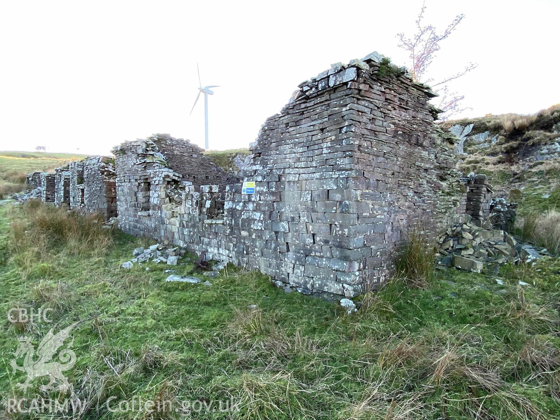 Digital colour photograph showing Blaen Wyre-isaf.