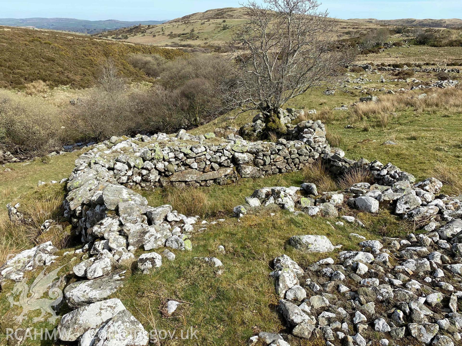 Digital colour photograph showing Hafod-fach (north), taken in 2021.
